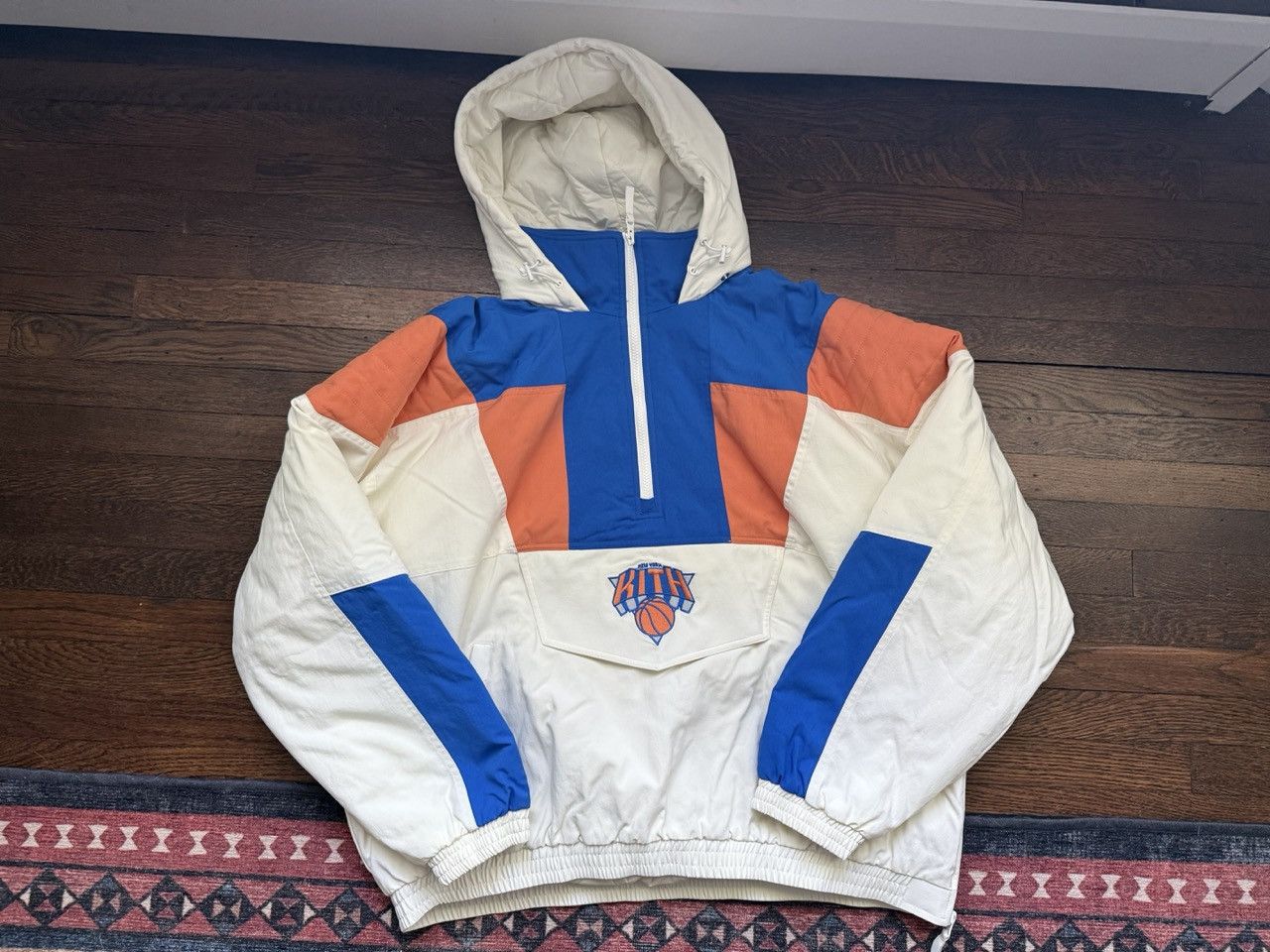 Kith Kith x New York Knicks Quarter Zip Anorak size XXL Size US XXL / EU 58 / 5 - 1 Thumbnail