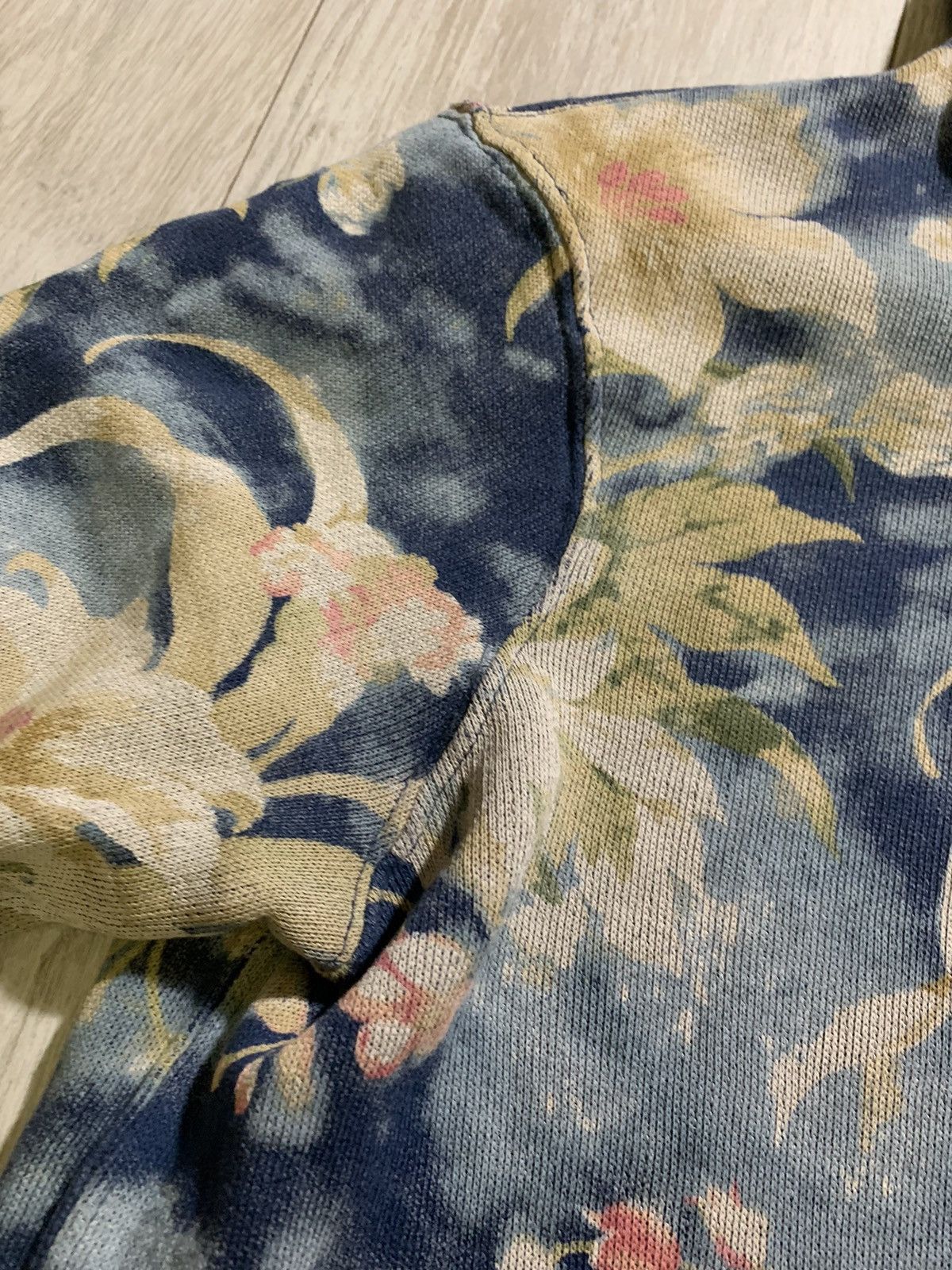 Polo Ralph Lauren Polo Ralph Lauren distressed japanese rugby hoodie flower Size US S / EU 44-46 / 1 - 5 Thumbnail