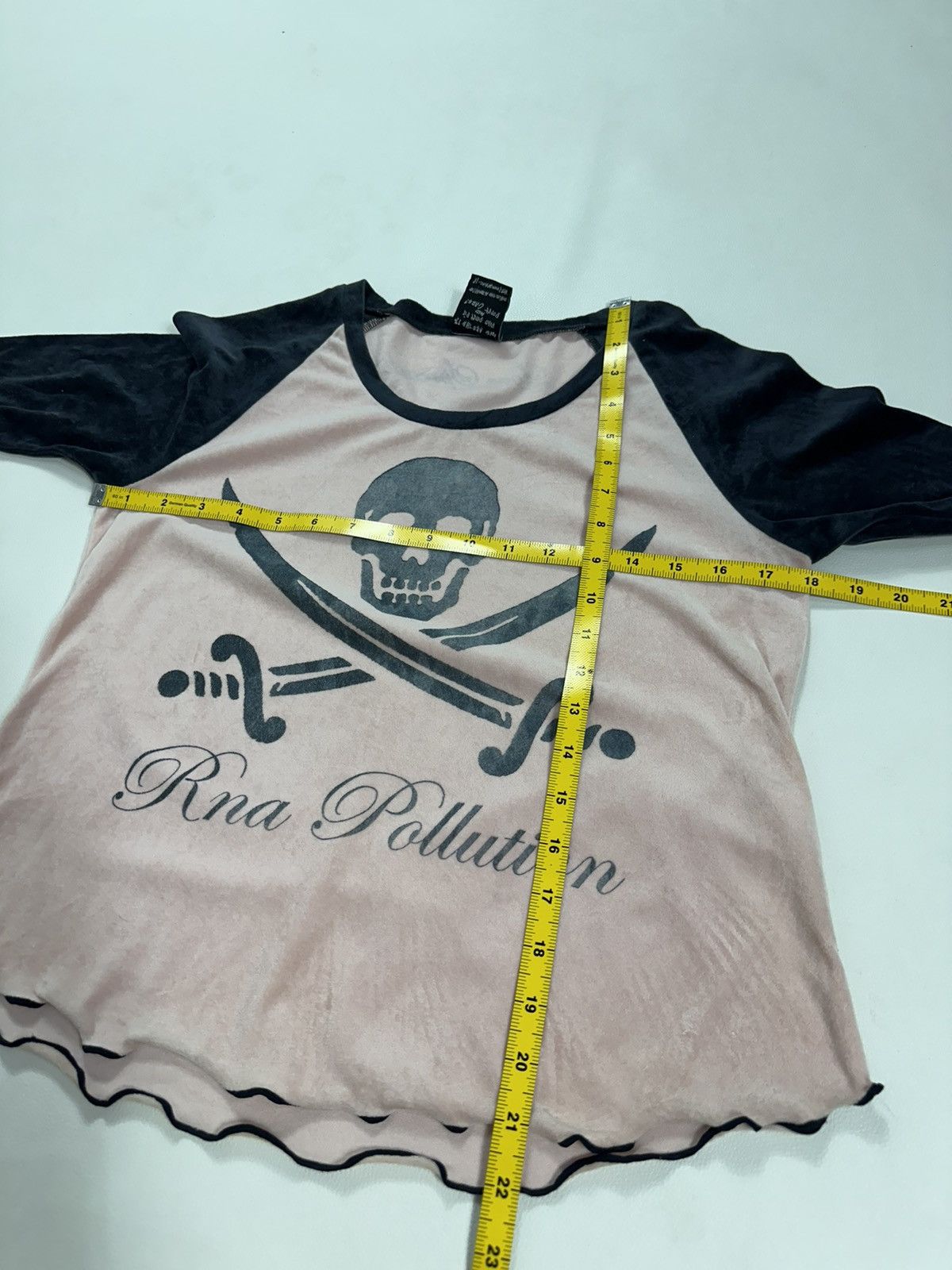 Japanese Brand RNA Slang Japan Love Spread 3/4 Sleeve Skull Pirate Punk Size M / US 6-8 / IT 42-44 - 17 Thumbnail