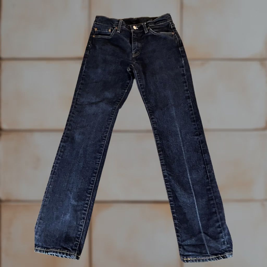 Levi's Levi's 511 Jeans Mens 29x30 Slim Tapered Dark Wash Blue Denim Stretch Premium Denim Jeans Slim Fit Levi's 511 Mens Dark Wash 29x30 Pants Women? Size US 29 - 1 Thumbnail