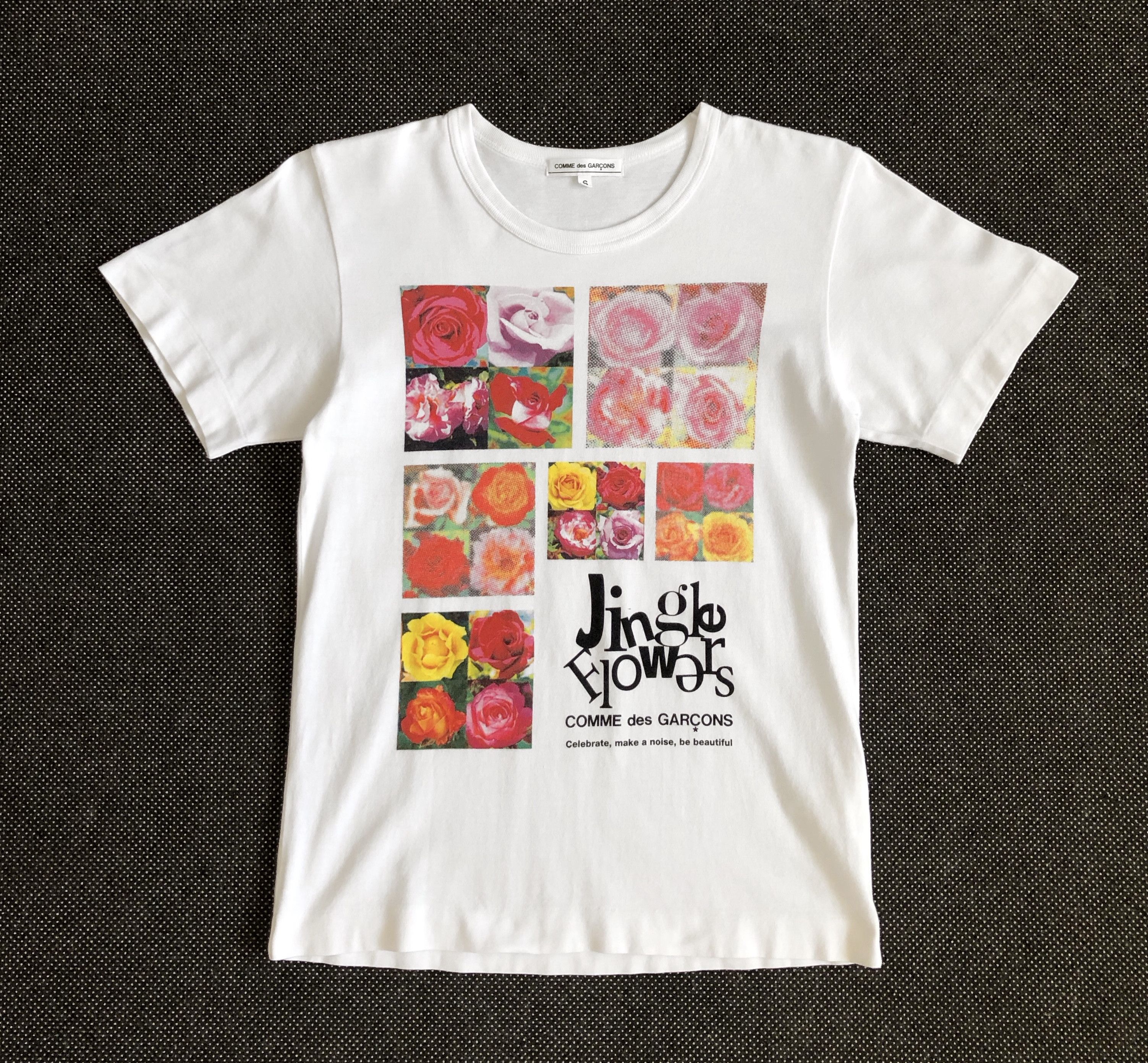 Comme des Garcons RARE🔥S/S 09 CDG X SHAMIMA DESAI “JINGLE FLOWERS” Size XS / US 0-2 / IT 36-38 - 1 Thumbnail