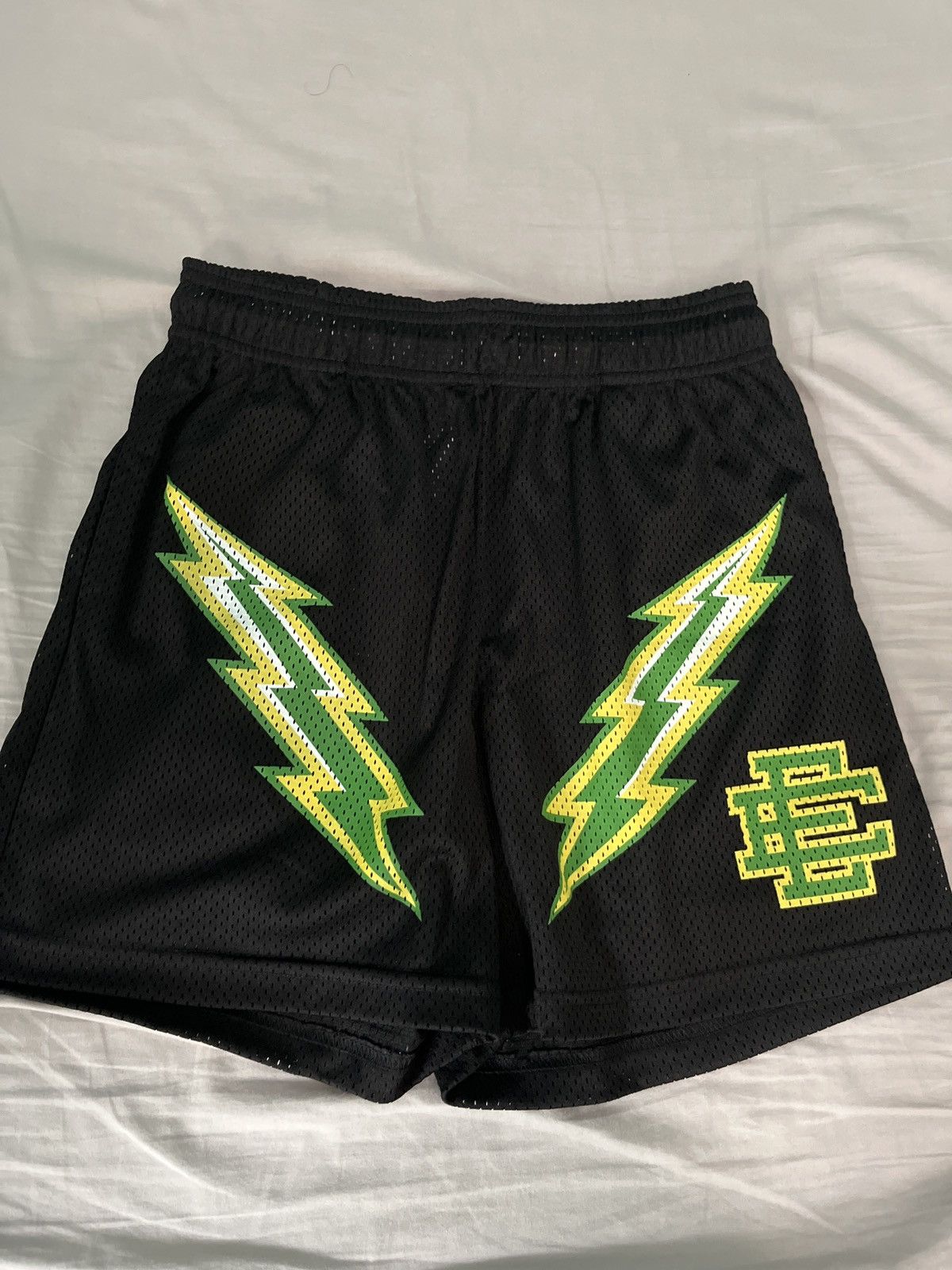 Eric Emanuel EE shorts lightning green newest