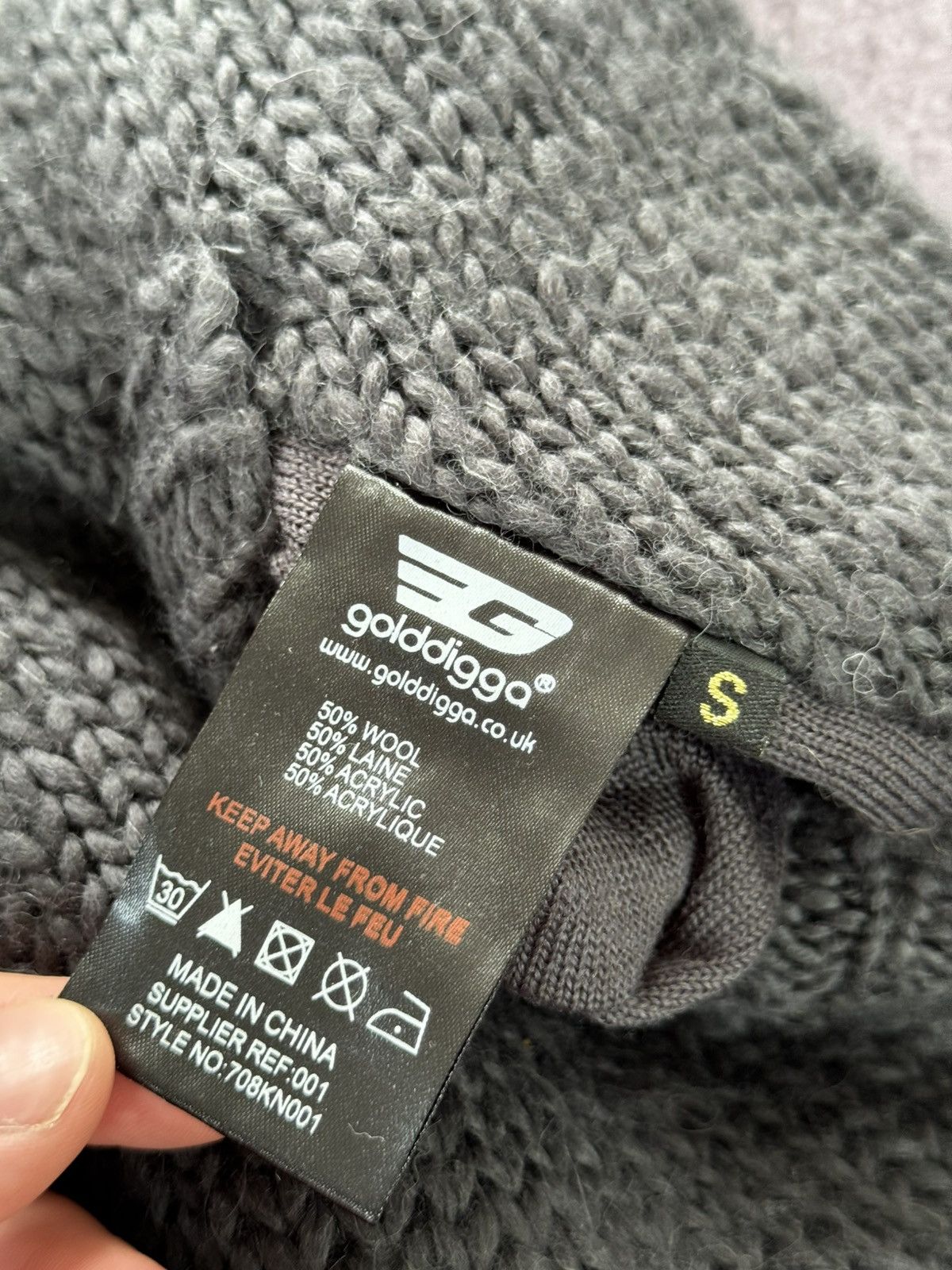 If Six Was Nine Japanese vintage Lgb style Y2K fur zip sweater Size S / US 4 / IT 40 - 10 Thumbnail