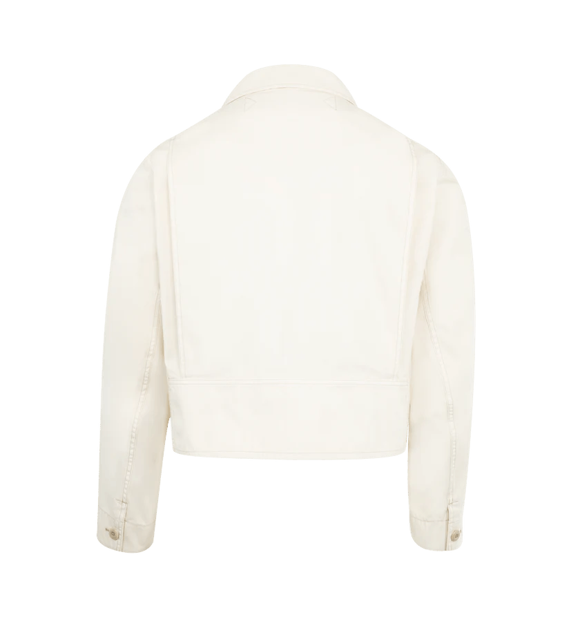 Lemaire o1h1sh11225 Short Utility Jacket in White Size US XS / EU 42 / 0 - 2 Thumbnail