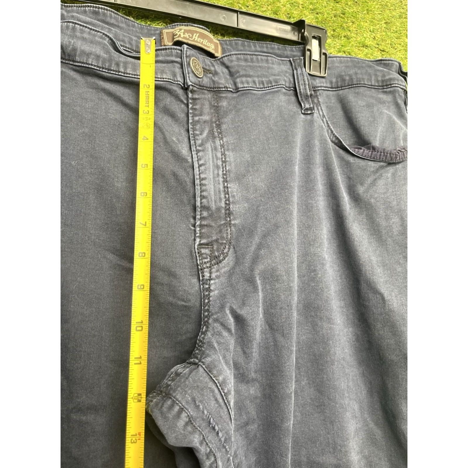 Vintage 34 Heritage Charisma Jeans Men's 46x34 Blue Denim Classic Stretch Comfort 5-Pocket Zipper Rise Mid Regular Inseam 34 Abstract: none Size US 30 / EU 46 - 3 Thumbnail