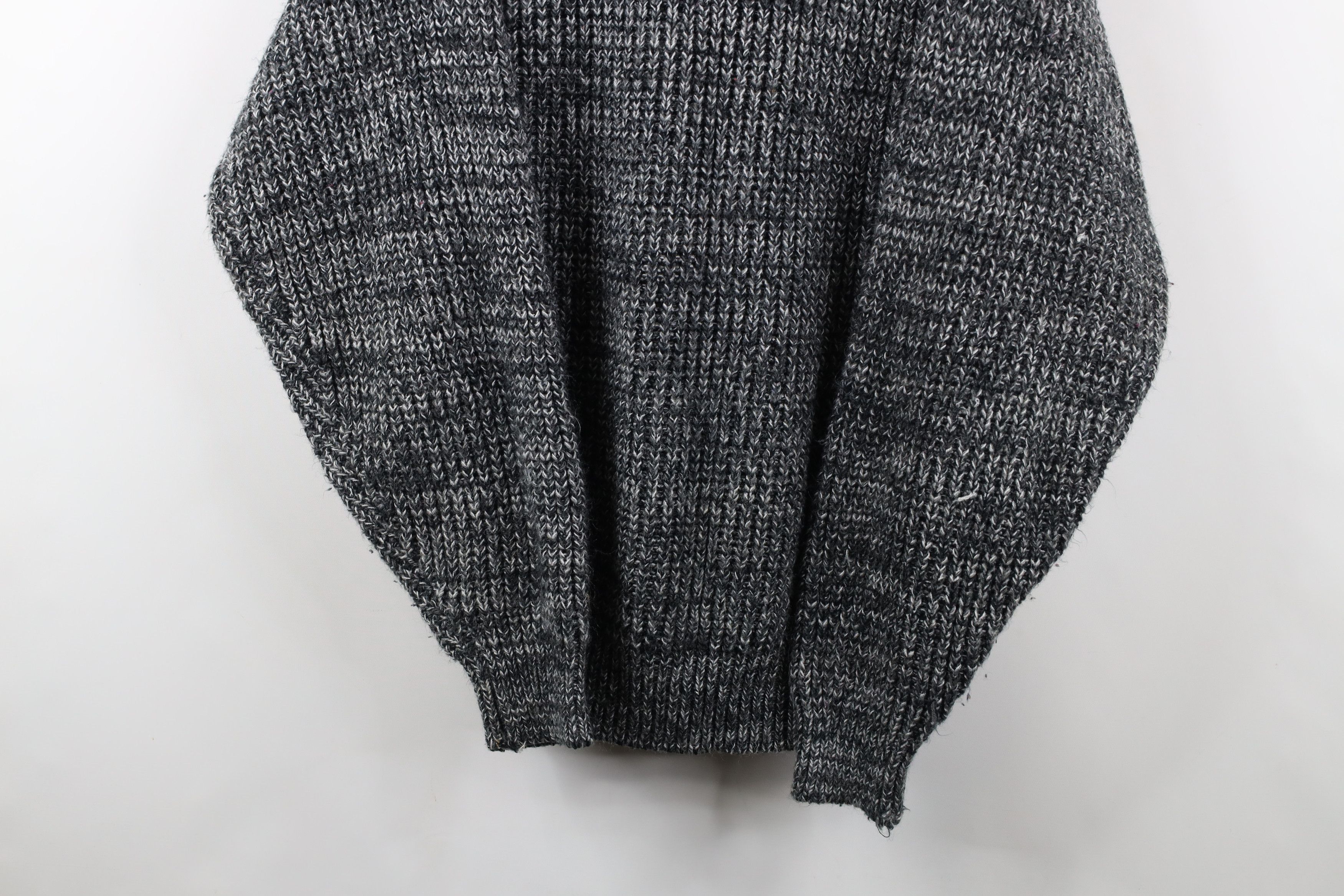 Vintage Vintage 90s Streetwear Chunky Ribbed Knit Crewneck Sweater Size US XL / EU 56 / 4 - 3 Thumbnail