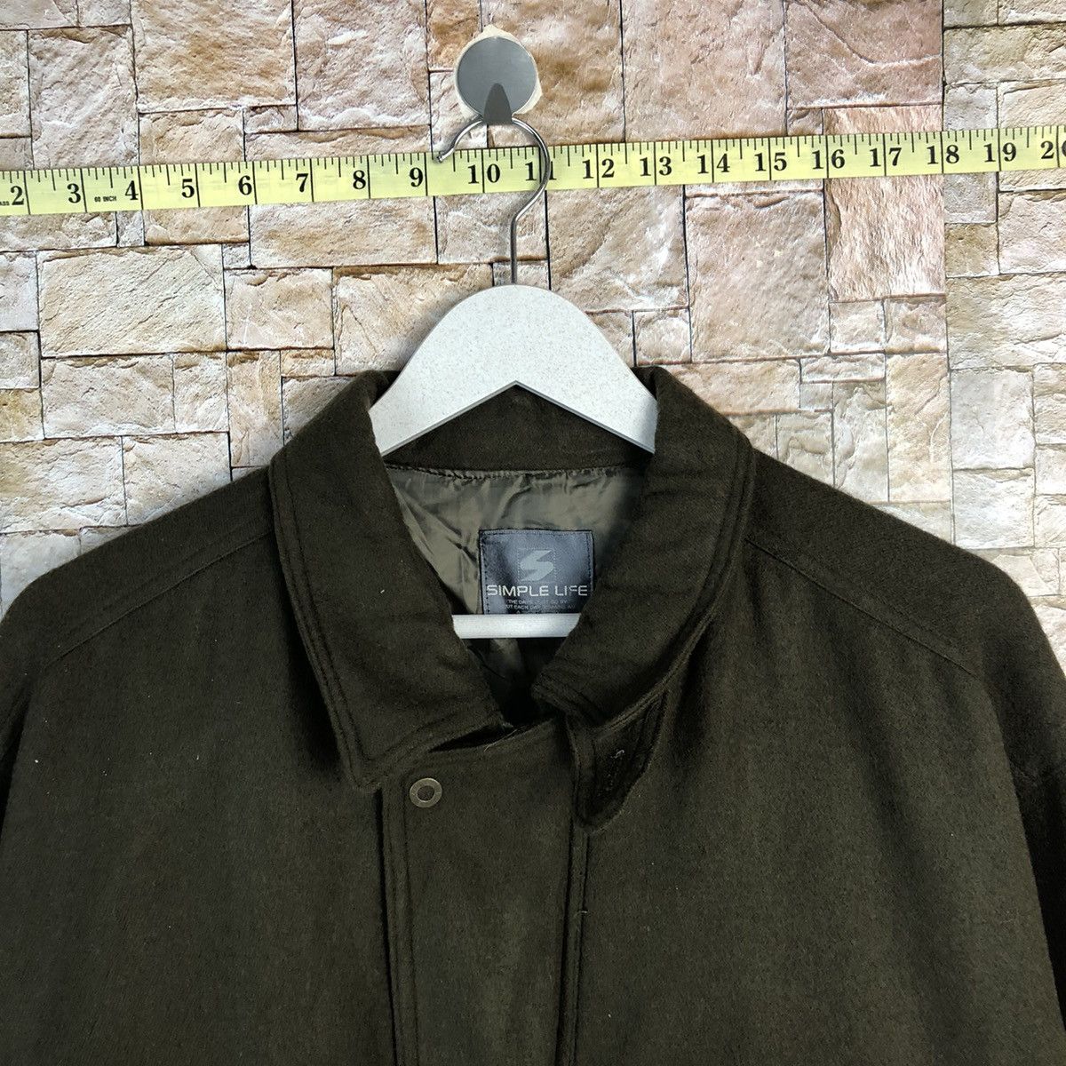 Japanese Brand Simple Life Green Bombers Jacket #A883 Size US S / EU 44-46 / 1 - 4 Thumbnail