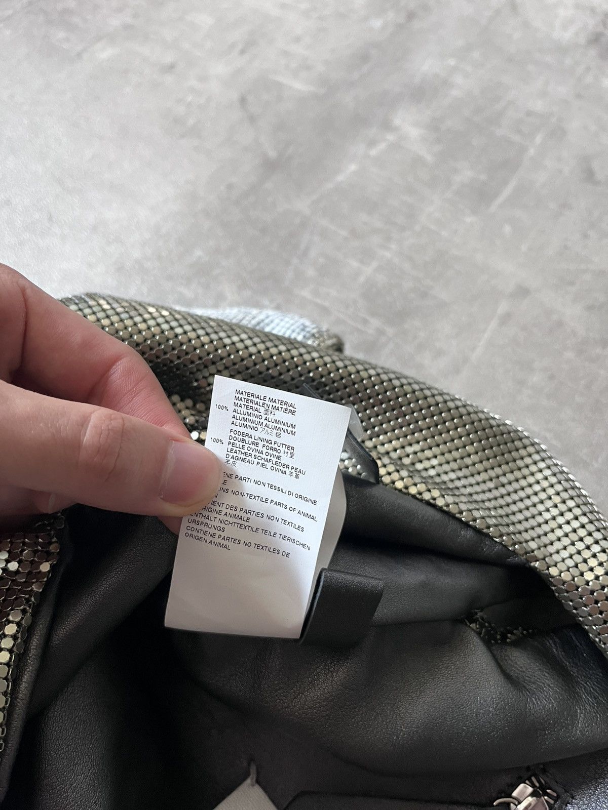 Maison Margiela Maison Margiela 2015 aluminum painted sequins hand bag rare Size ONE SIZE - 18 Thumbnail