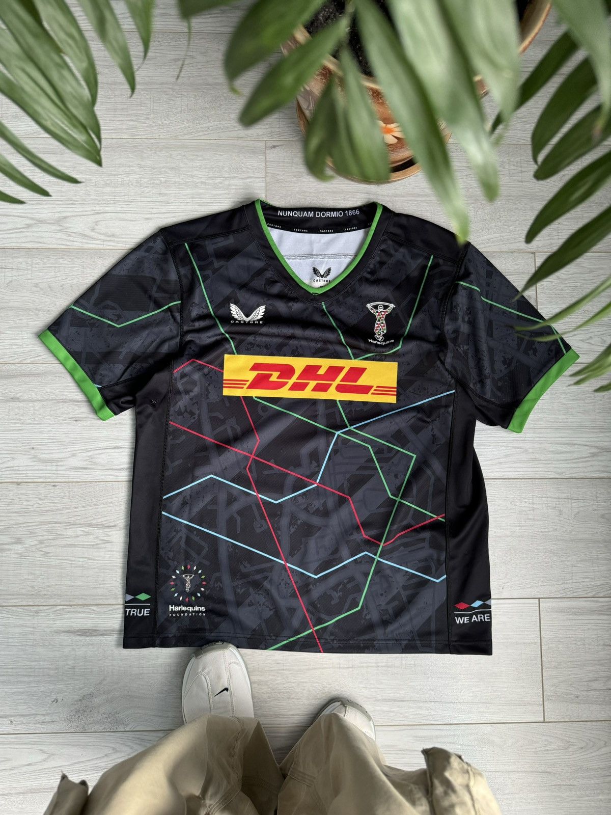 Castore Castore Harlequins Ruby shirt jersey Size US XL / EU 56 / 4 - 1 Thumbnail