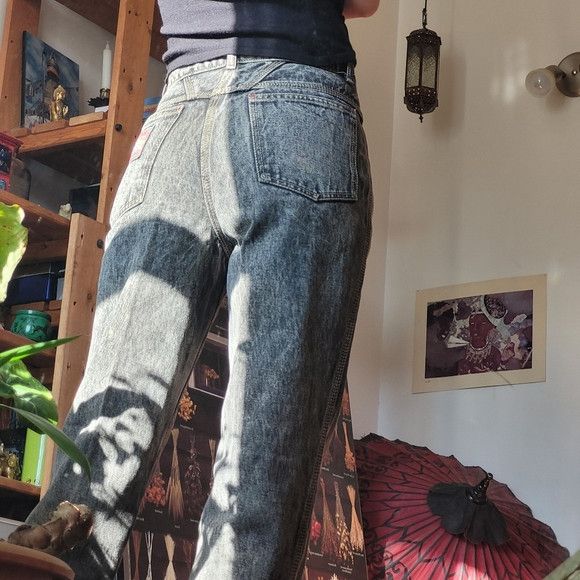 Other Zena The Original Cowboy Jeans High Rise gray Acid Wash - 26 Size 26" / US 2 / IT 38 - 2 Thumbnail
