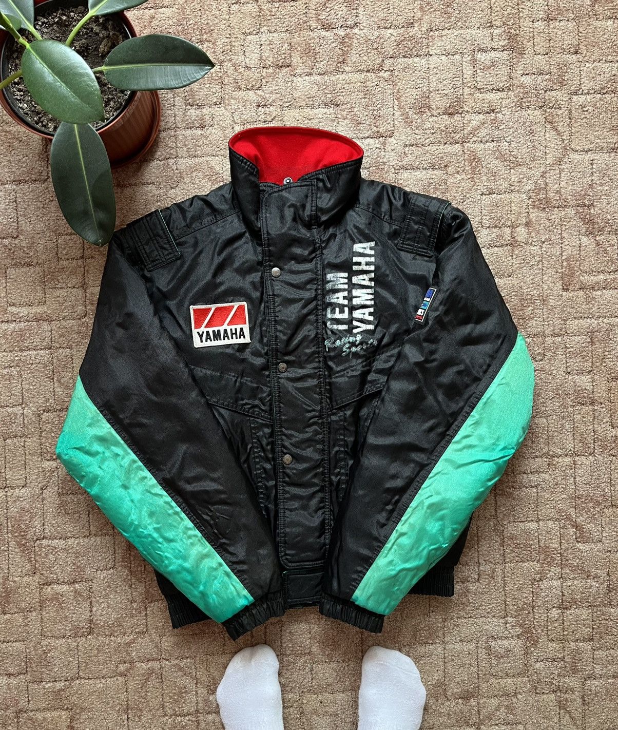 Yamaha Vintage Yamaha Team F1 Racing Nylon Jacket Nascar Size US M / EU 48-50 / 2 - 3 Thumbnail