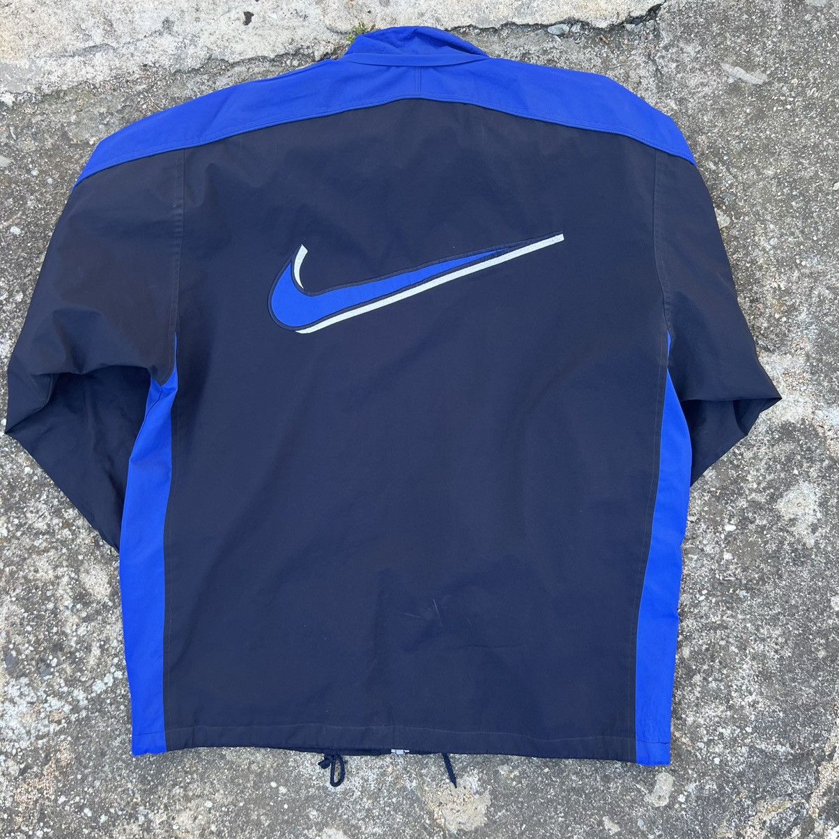 Nike × Vintage Vintage Nike Swoosh Nylon Olympic Jacket Y2K L Size US L / EU 52-54 / 3 - 2 Thumbnail