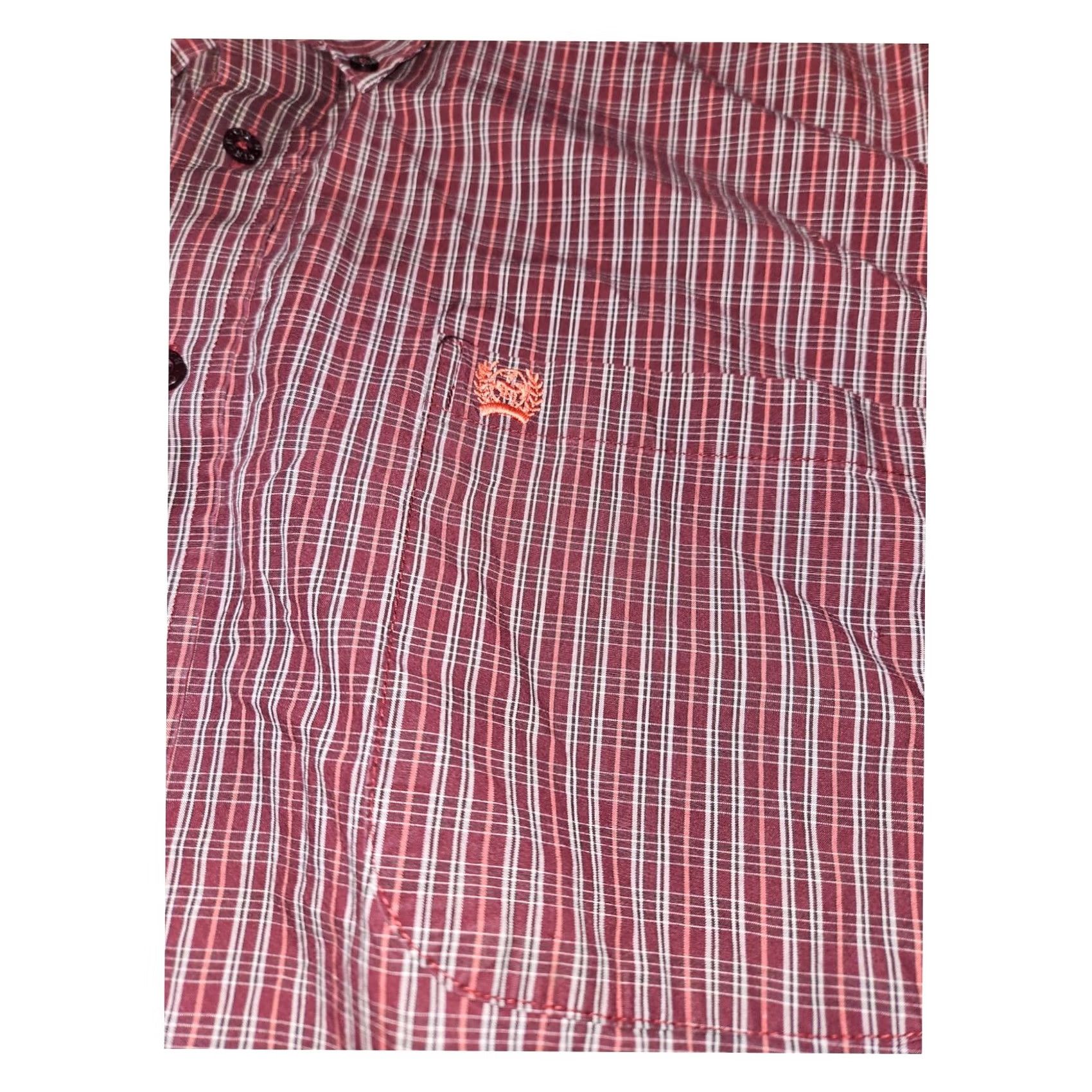 Vintage Cinch Shirt Mens L Red Button Down Men Long Sleeve Check Western Cowboy Casual Size US L / EU 52-54 / 3 - 4 Thumbnail
