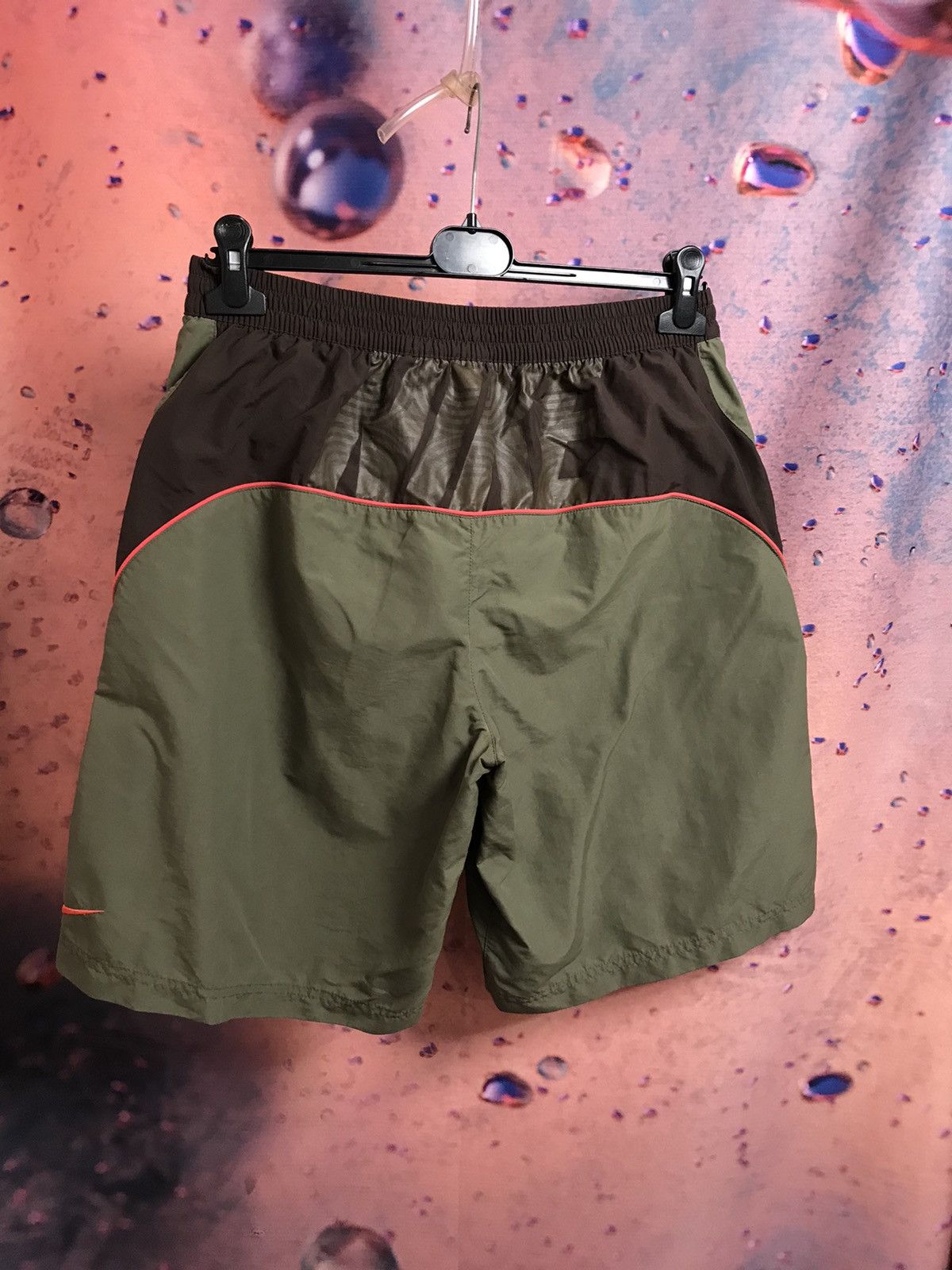Nike × Vintage Vintage Nike swoosh streetwear shorts size M Size US 32 / EU 48 - 1 Thumbnail