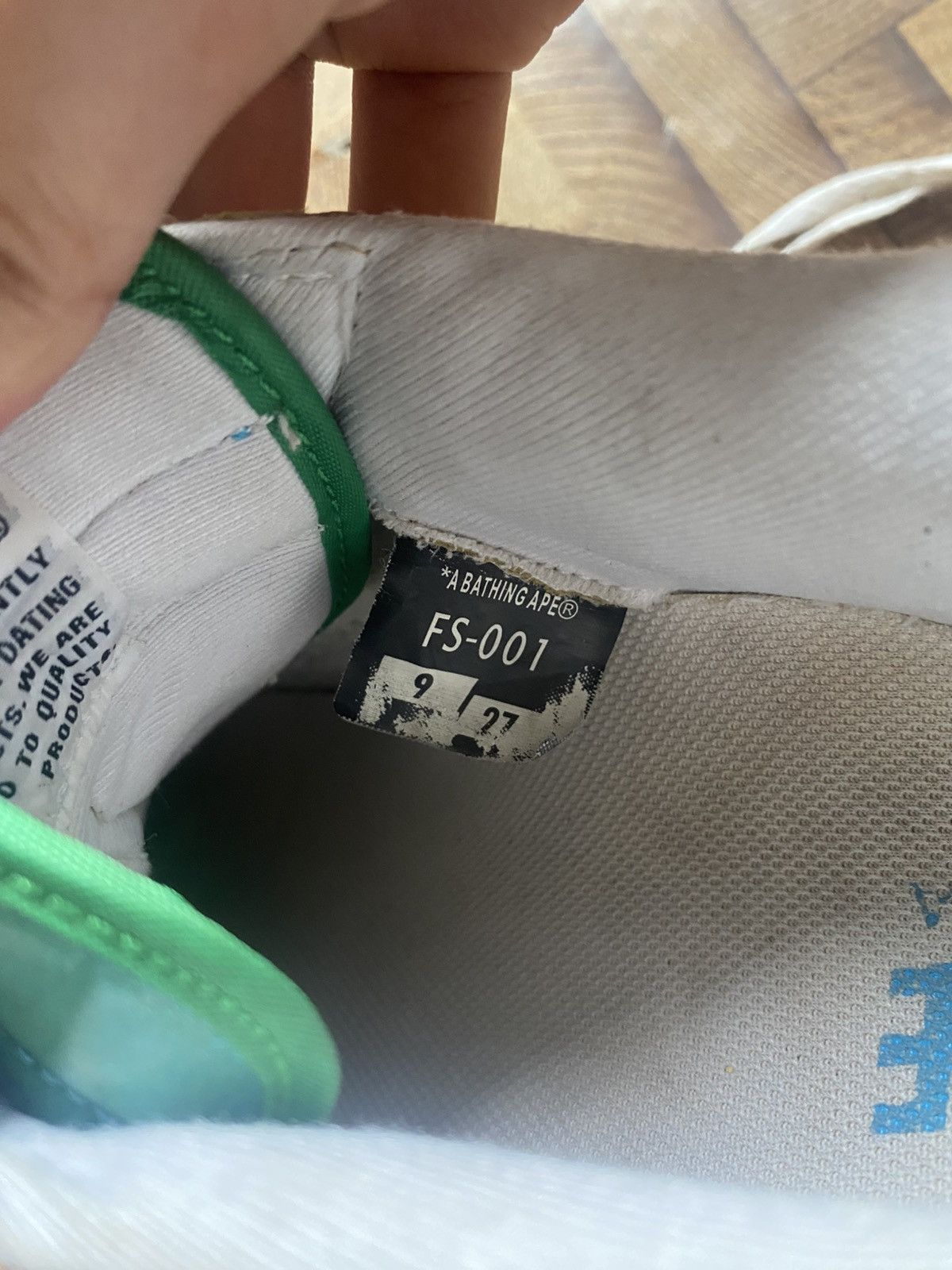 Bape Bape monster sta Size US 9 / EU 42 - 9 Thumbnail