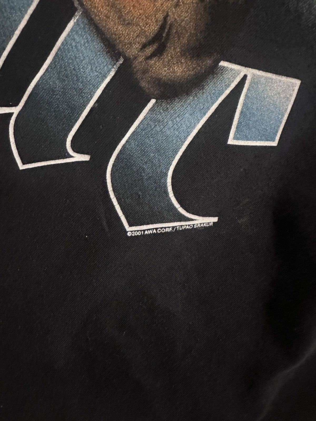 Band Tees × Vintage Vintage Tupac 2001 Size US L / EU 52-54 / 3 - 3 Thumbnail