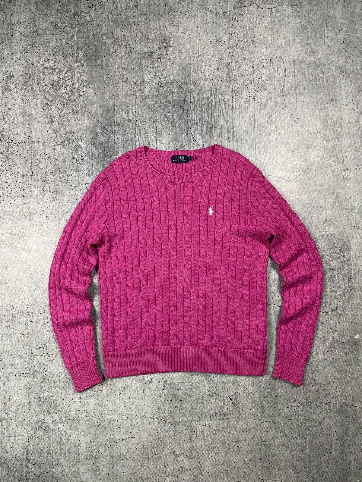 Polo Ralph Lauren × Vintage Vintage Polo Ralph Lauren Knit Sweater Y2K Size L / US 10 / IT 46 - 1 Thumbnail