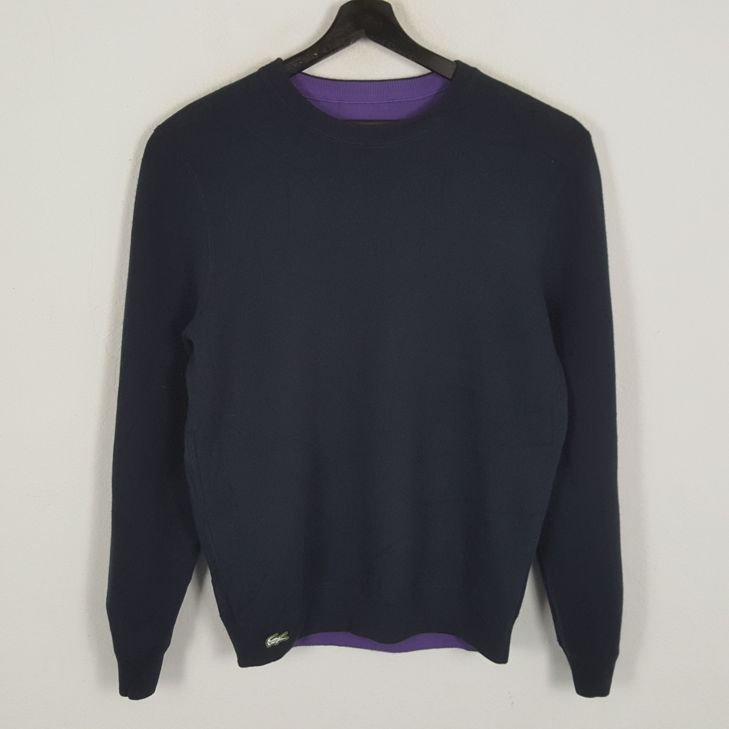 Lacoste × Vintage LACOSTE Small Logo Design Reversible Sweatshirt Size US M / EU 48-50 / 2 - 4 Thumbnail