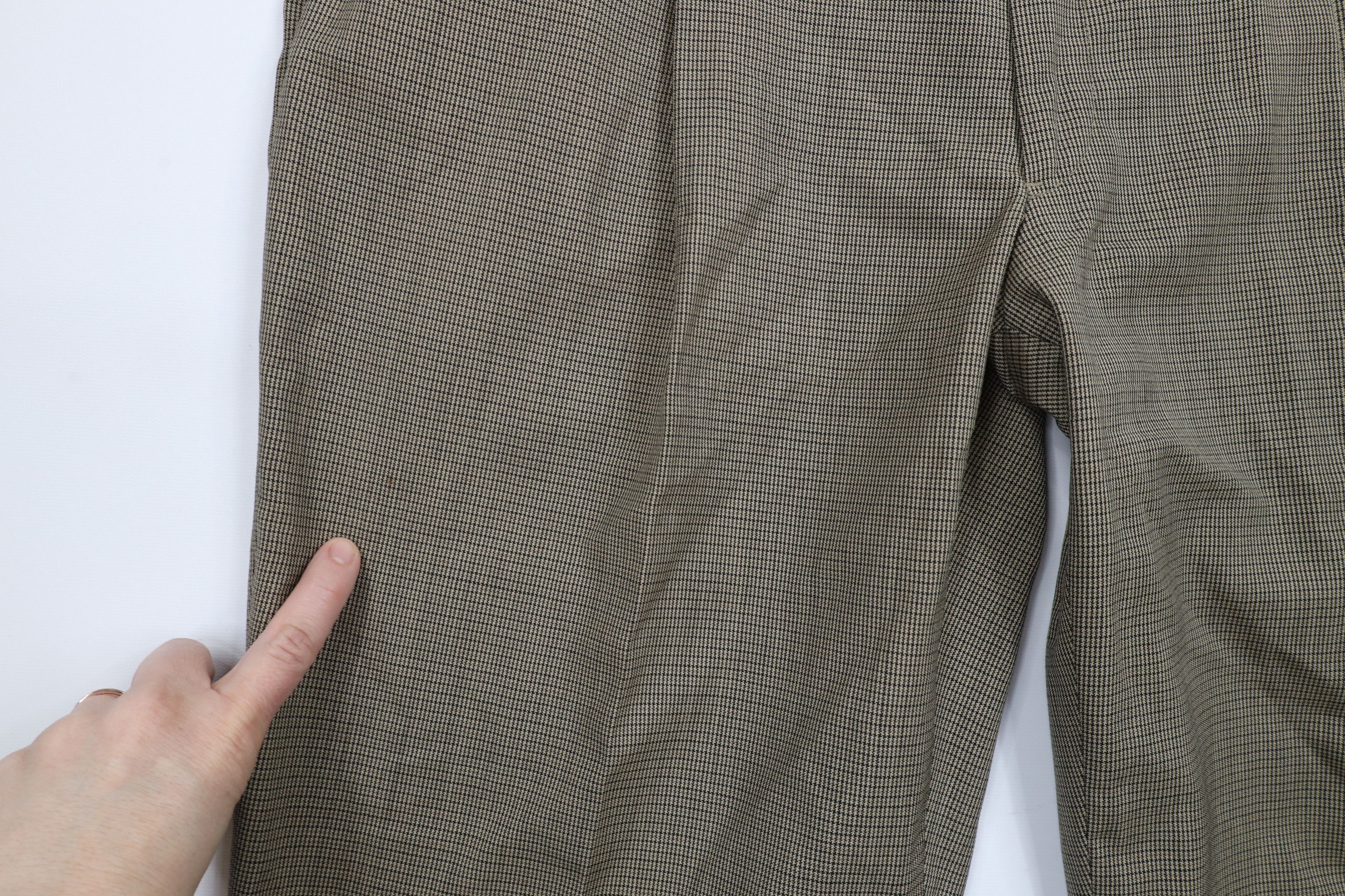 Vintage Vintage 90s Streetwear Pleated Wide Leg Chino Pants Size US 37 - 5 Thumbnail