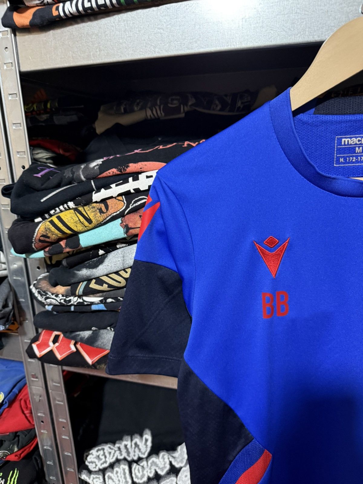 Macron FC Basel Football Training Macron 2022 2023 Soccer Jersey Size US M / EU 48-50 / 2 - 3 Thumbnail