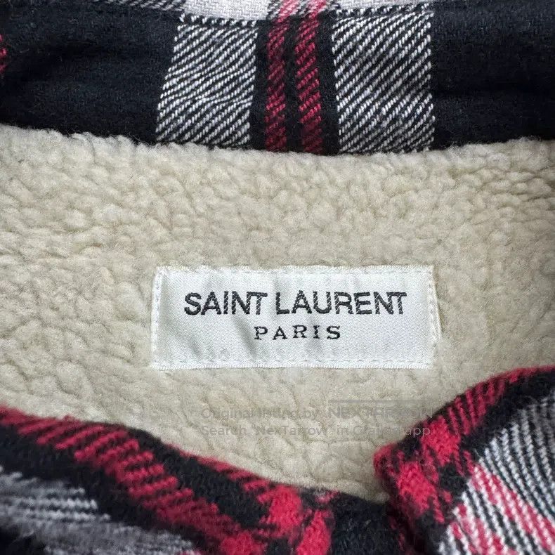 Saint Laurent Paris Saint Laurent Paris Lambswool Plaid Shirt Size US M / EU 48-50 / 2 - 2 Thumbnail