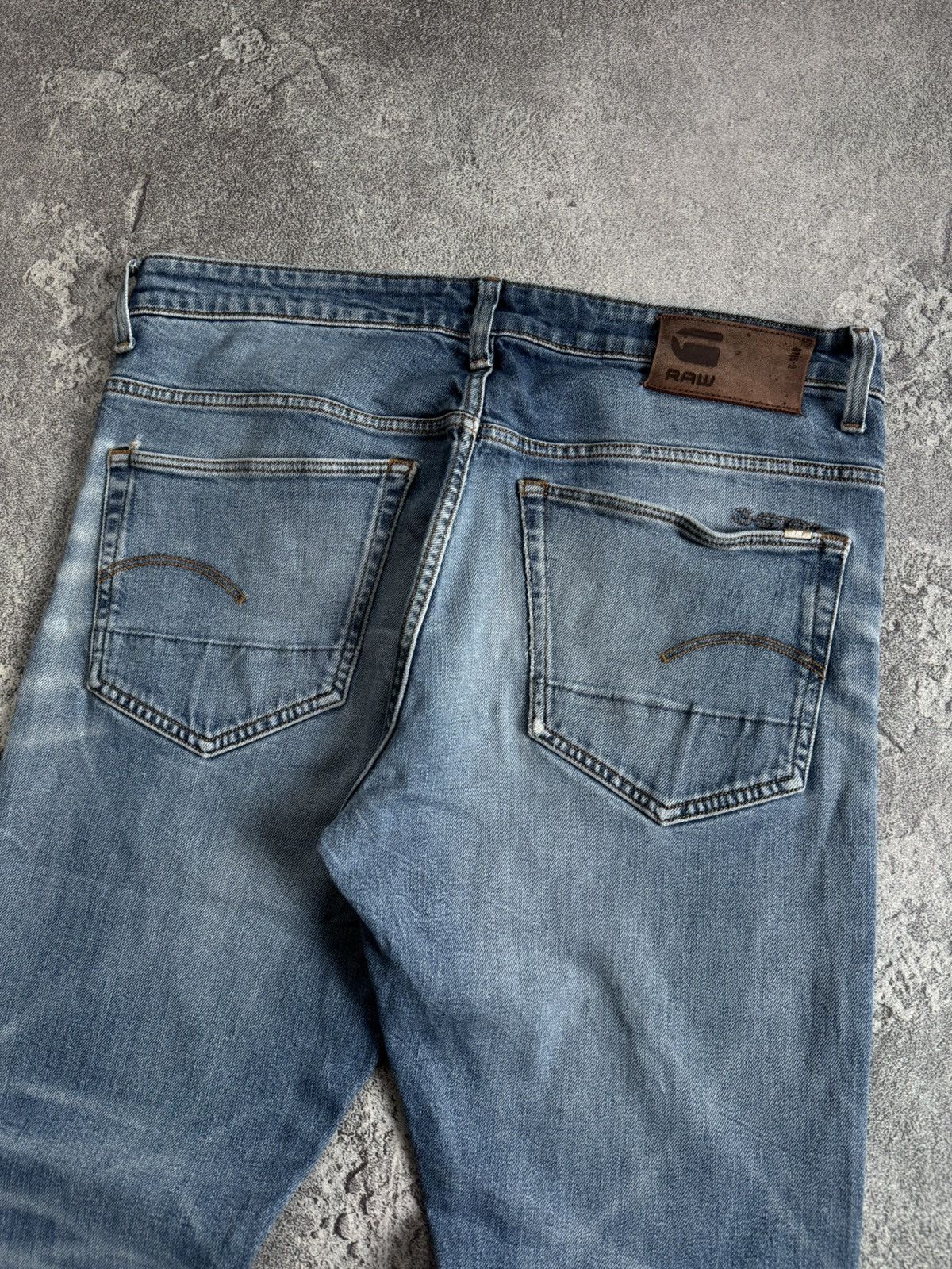 G-Star G star raw 34/32 3301 tapered denim pants jeans trousers Size US 34 / EU 50 - 3 Thumbnail