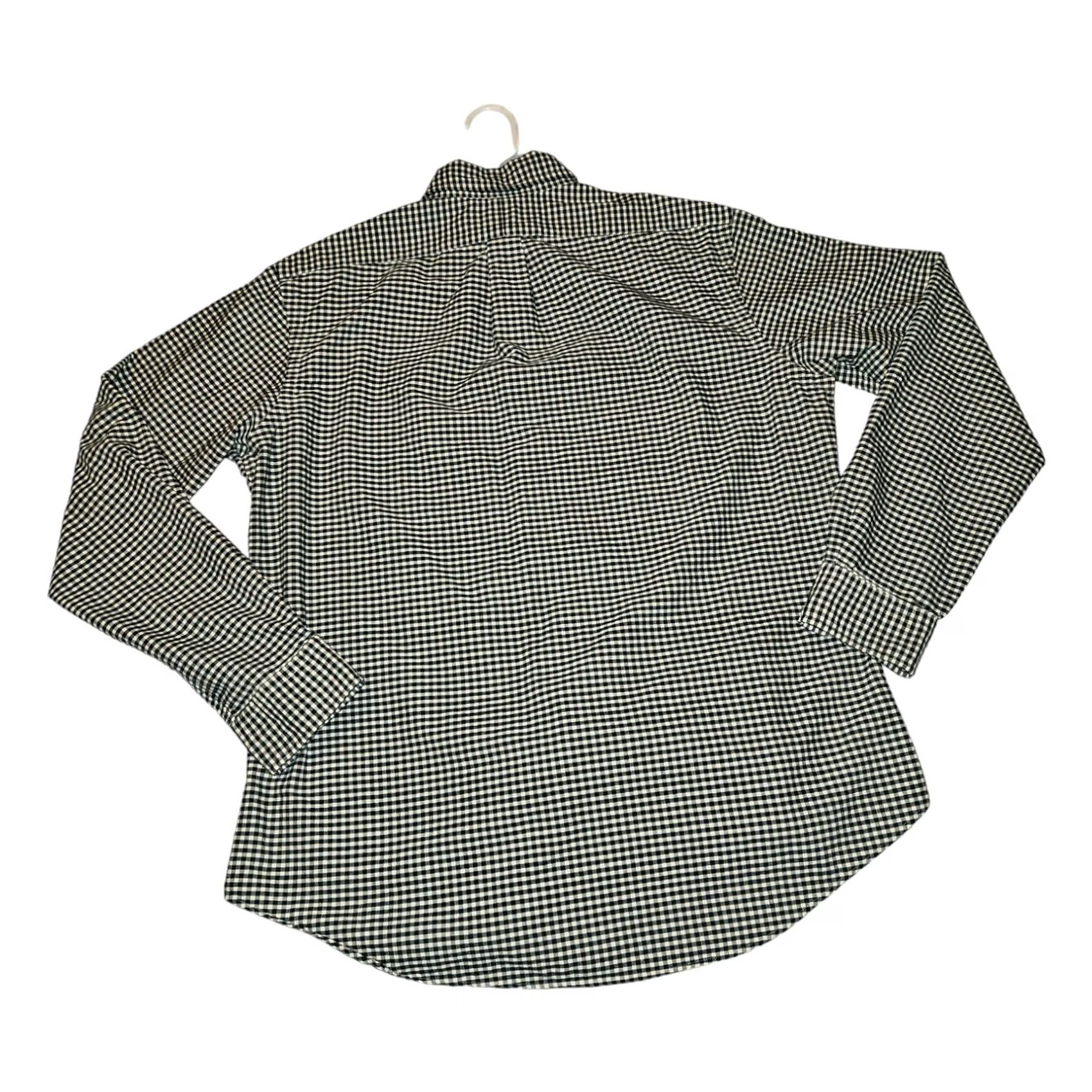 Ralph Lauren VINTAGE Ralph Lauren Shirt Mens L Green Button Down Men Gingham Check Long Sleeve VGT Size US L / EU 52-54 / 3 - 7 Thumbnail