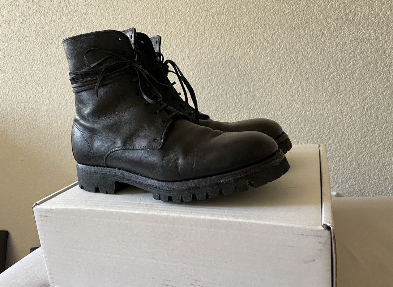 Guidi Guidi 795v Leather Combat Boots Size US 10 / EU 43 - 5 Thumbnail