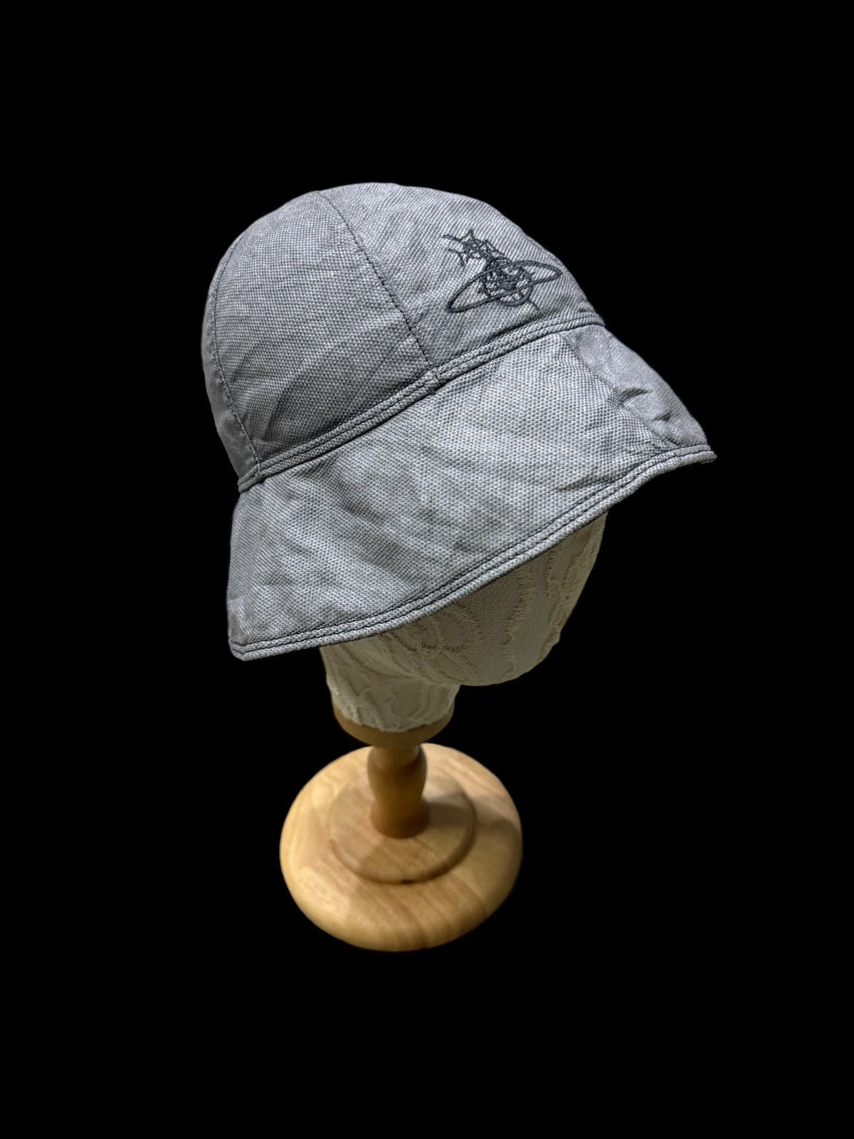 Vivienne Westwood VIVIENNE WESTWOOD FABRIC BUCKET HAT Size ONE SIZE - 3 Thumbnail