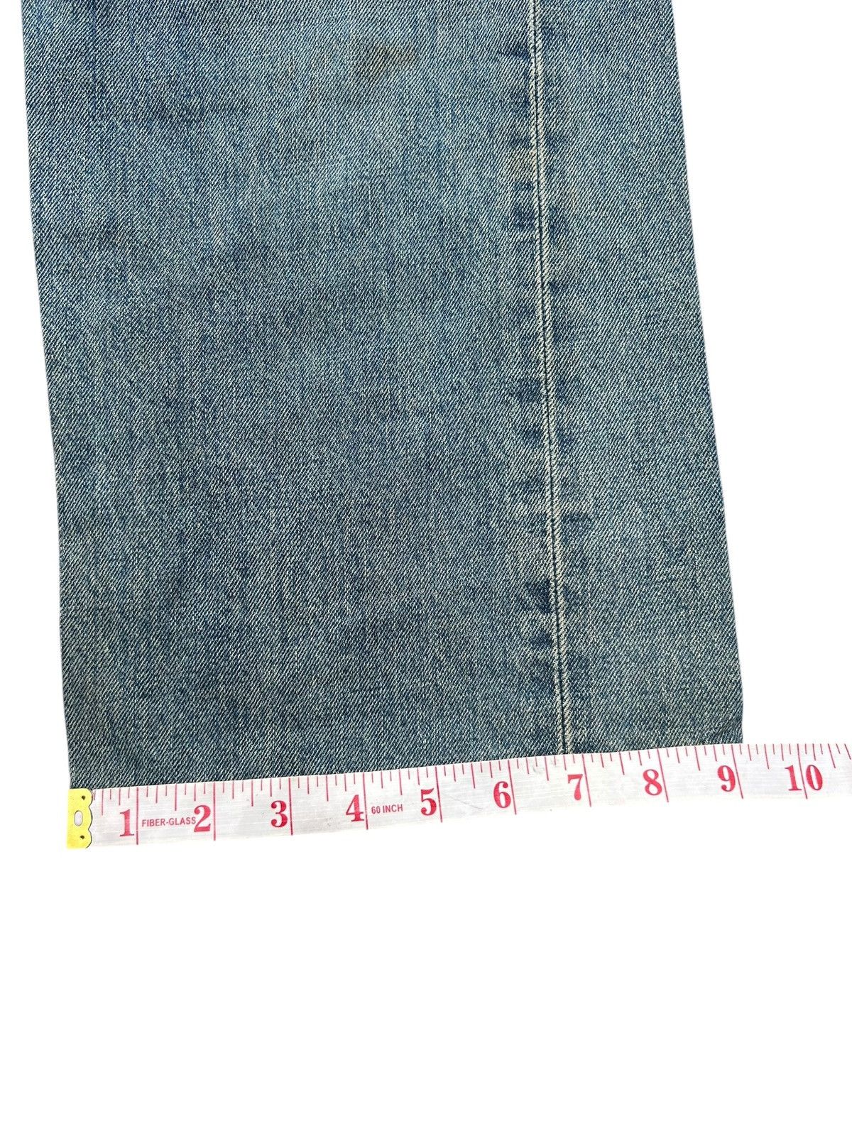 Japanese Brand × Kapital × Vintage Edwin Selvedge Baggy Distressed Vintage Denim Jeans Size US 30 / EU 46 - 15 Thumbnail