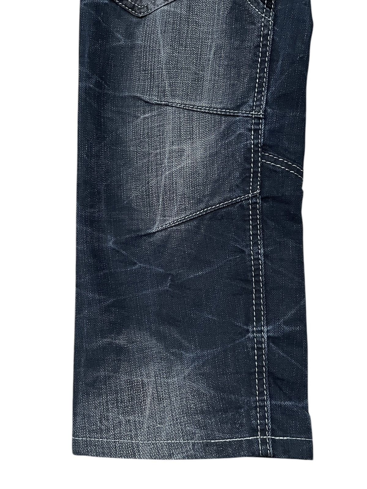 Le Grande Bleu (L.G.B.) Vintage Japanese Brand K&M Jeans 2000s Size US 30 / EU 46 - 8 Thumbnail