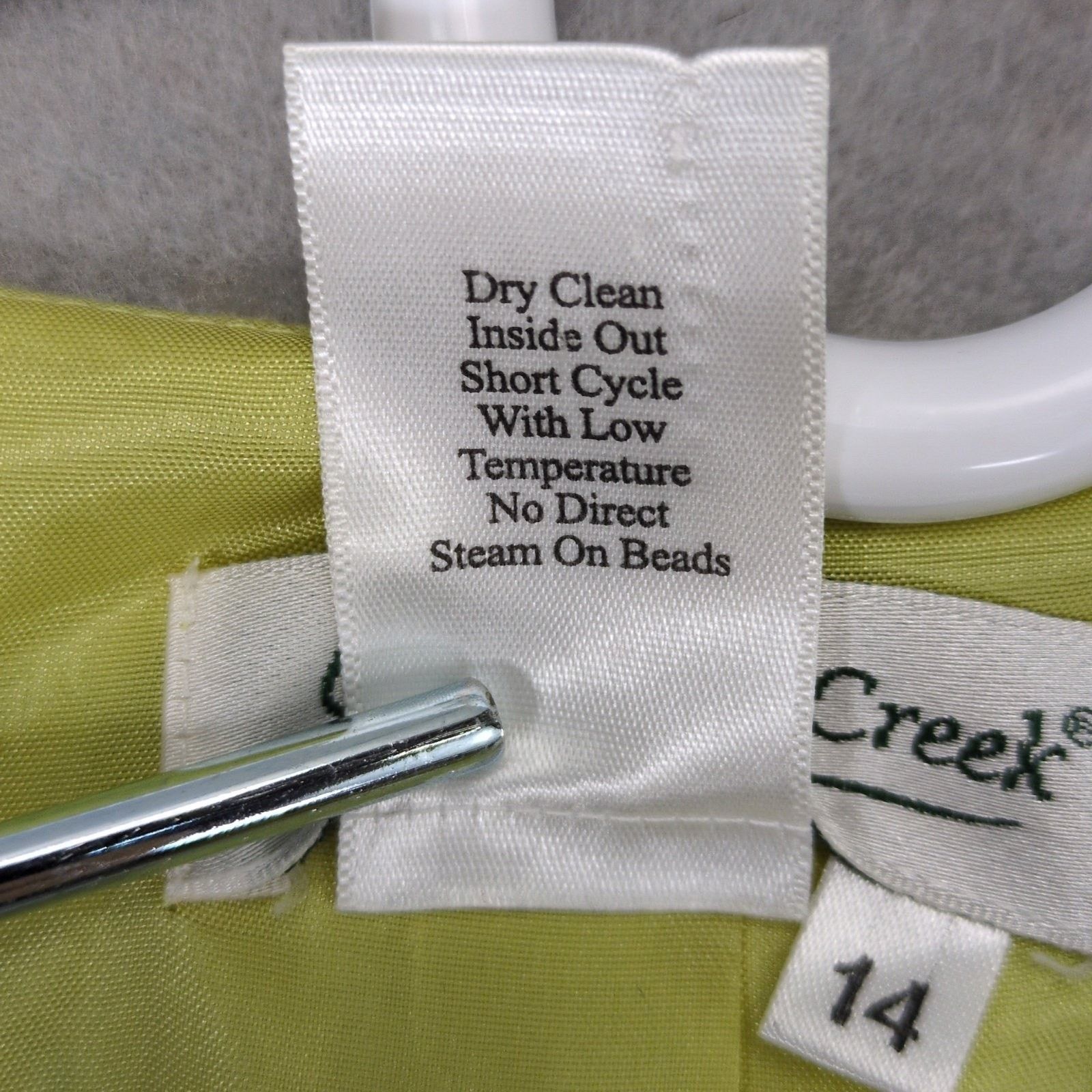 Coldwater Creek Coldwater Creek Women's 14 Linen Blend Open Blazer Jacket Size XL / US 12-14 / IT 48-50 - 6 Thumbnail