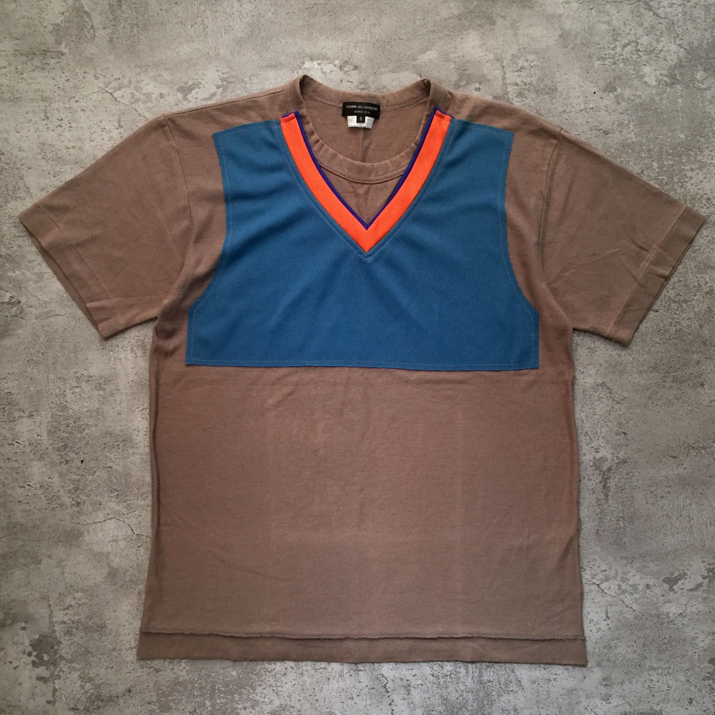 Comme des Garcons Homme Plus Archive Run Way 2009 Hybrid CDG Homme Plus Faded Tshirt Size US M / EU 48-50 / 2 - 1 Thumbnail