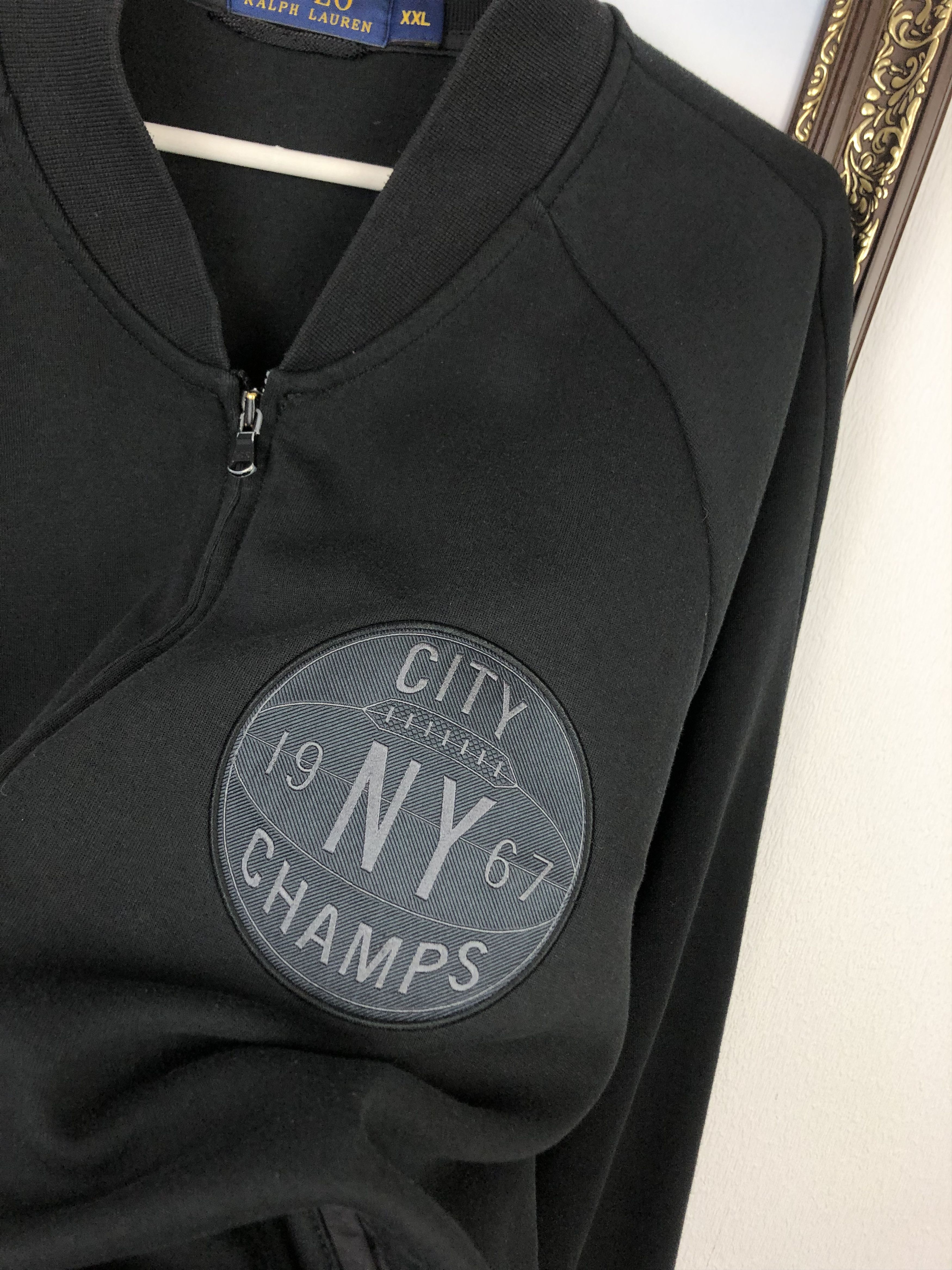 Polo Ralph Lauren Polo Ralph Lauren City Champs NY 1967 Bomber Jacket Size US XXL / EU 58 / 5 - 2 Thumbnail