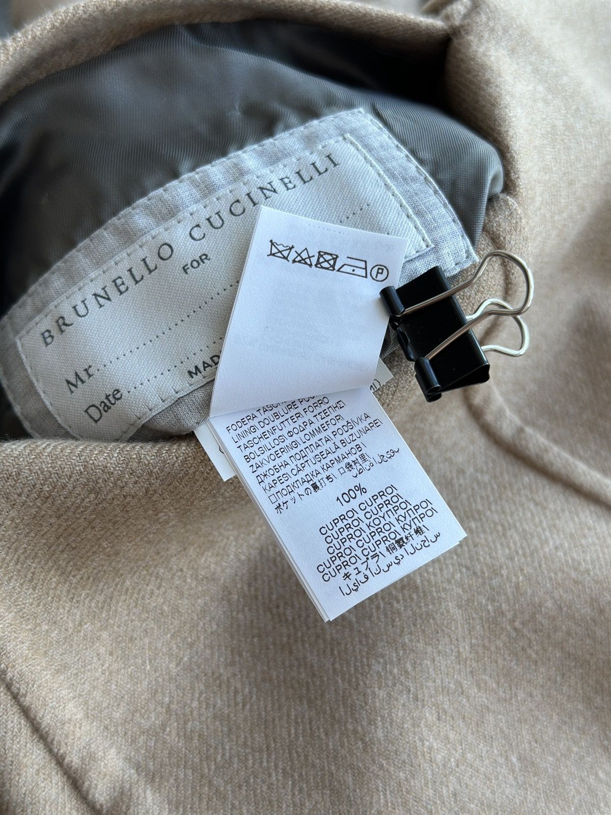 Brunello Cucinelli NWT RPR $5k Brunello Cucinelli Cashmere Reversible Jacket Size US M / EU 48-50 / 2 - 20 Thumbnail