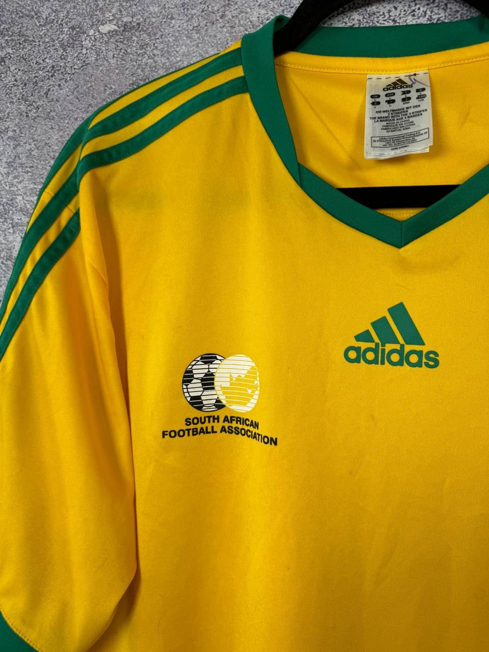 Adidas South Africa National Team 2010/11 Adidas Soccer Jersey Size US L / EU 52-54 / 3 - 5 Thumbnail