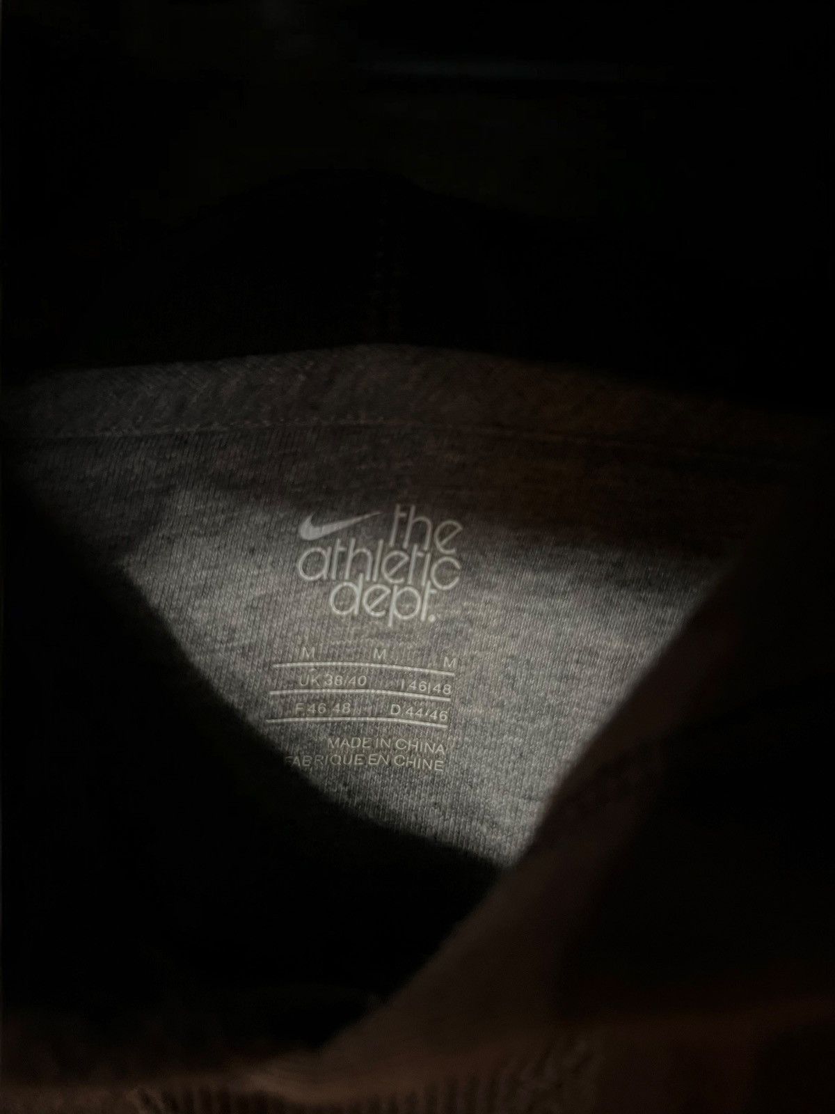 Nike × Vintage NIKE BROWN VINTAGE HOODIE ATHLETIC DEPT. ATHDPT HOODED Size US M / EU 48-50 / 2 - 5 Thumbnail