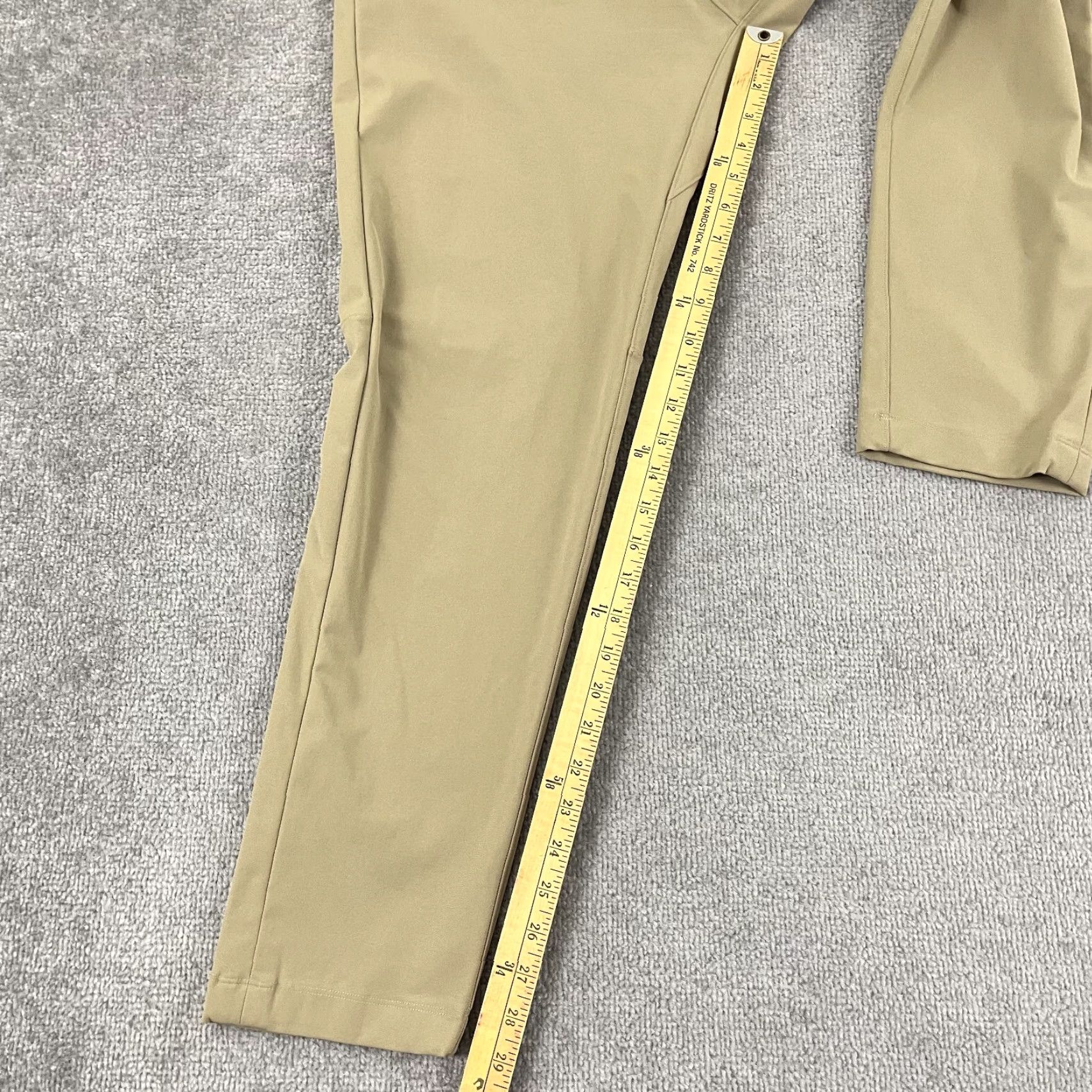 Lululemon Lululemon Commission Pants Mens 34x29 Slim Fit Golf Travel Business Chino Size US 34 / EU 50 - 7 Thumbnail