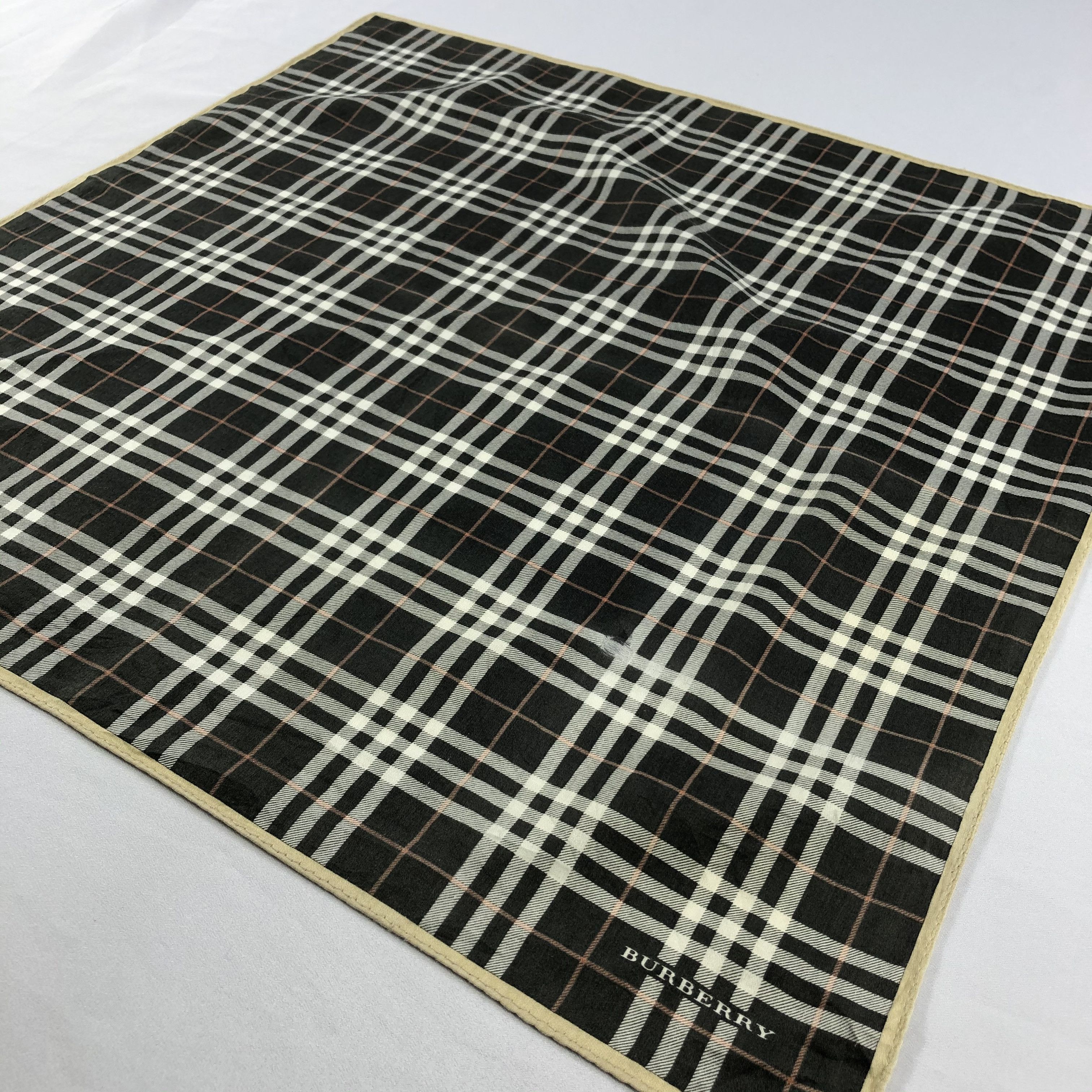 Burberry × Vintage Burberry Handkerchief / Neckerchief / Bandana Size ONE SIZE - 4 Thumbnail
