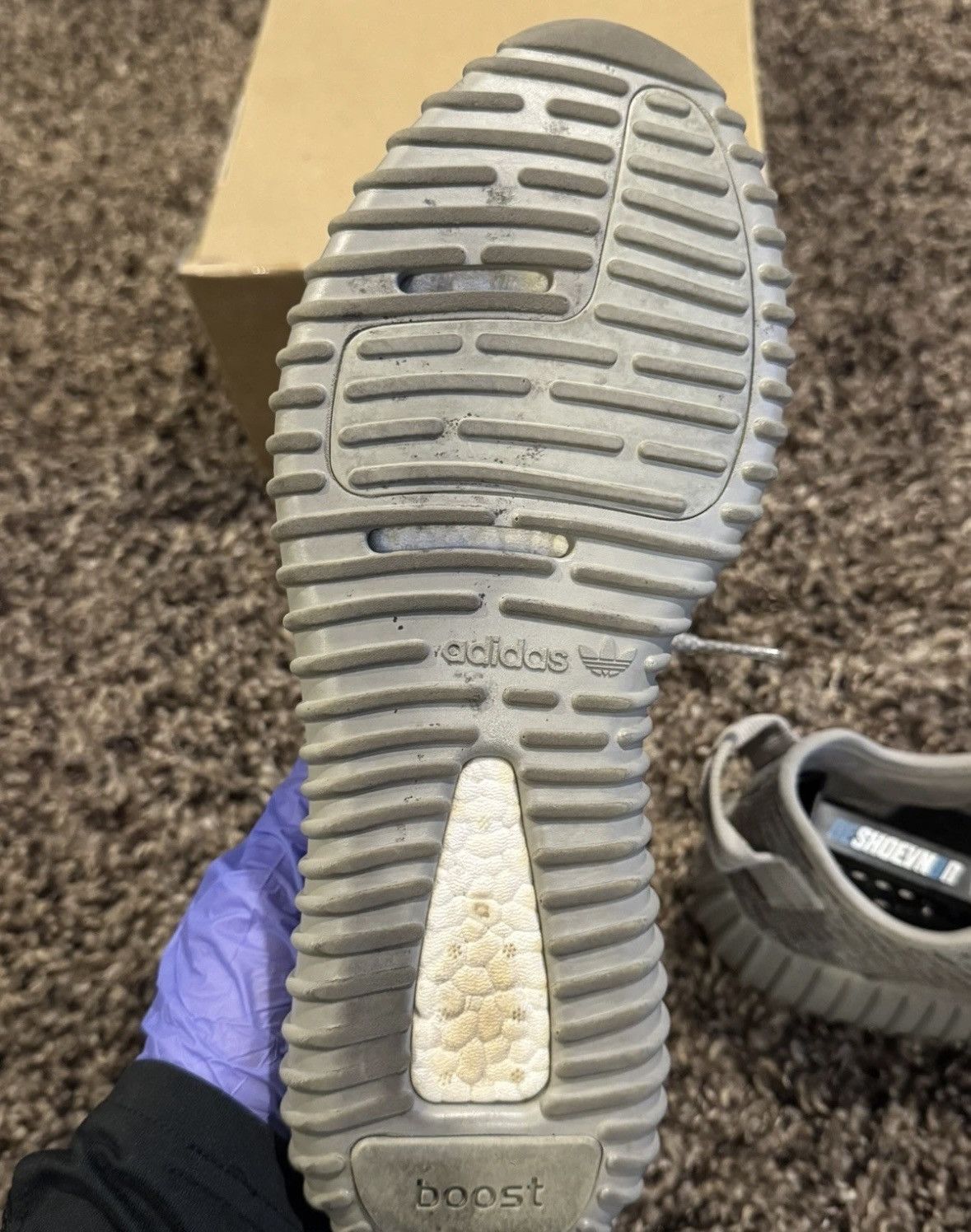 Adidas Adidas Yeezy Boost 350 Moonrock, Men’s 9, Box Size US 9 / EU 42 - 2 Thumbnail