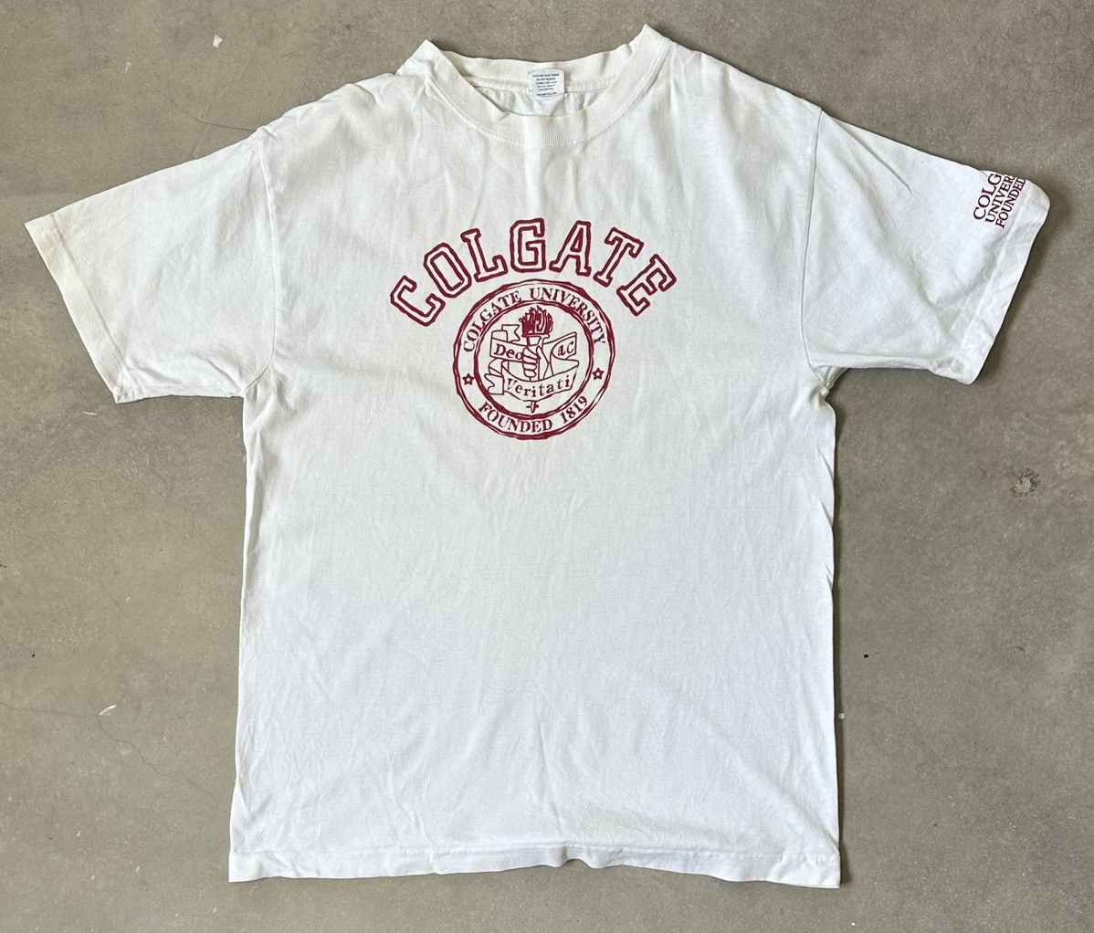 BARNS OUTFITTERS VINTAGE DARNS COLGATE UNIVERSITY TEE Size US M / EU 48-50 / 2 - 1 Thumbnail