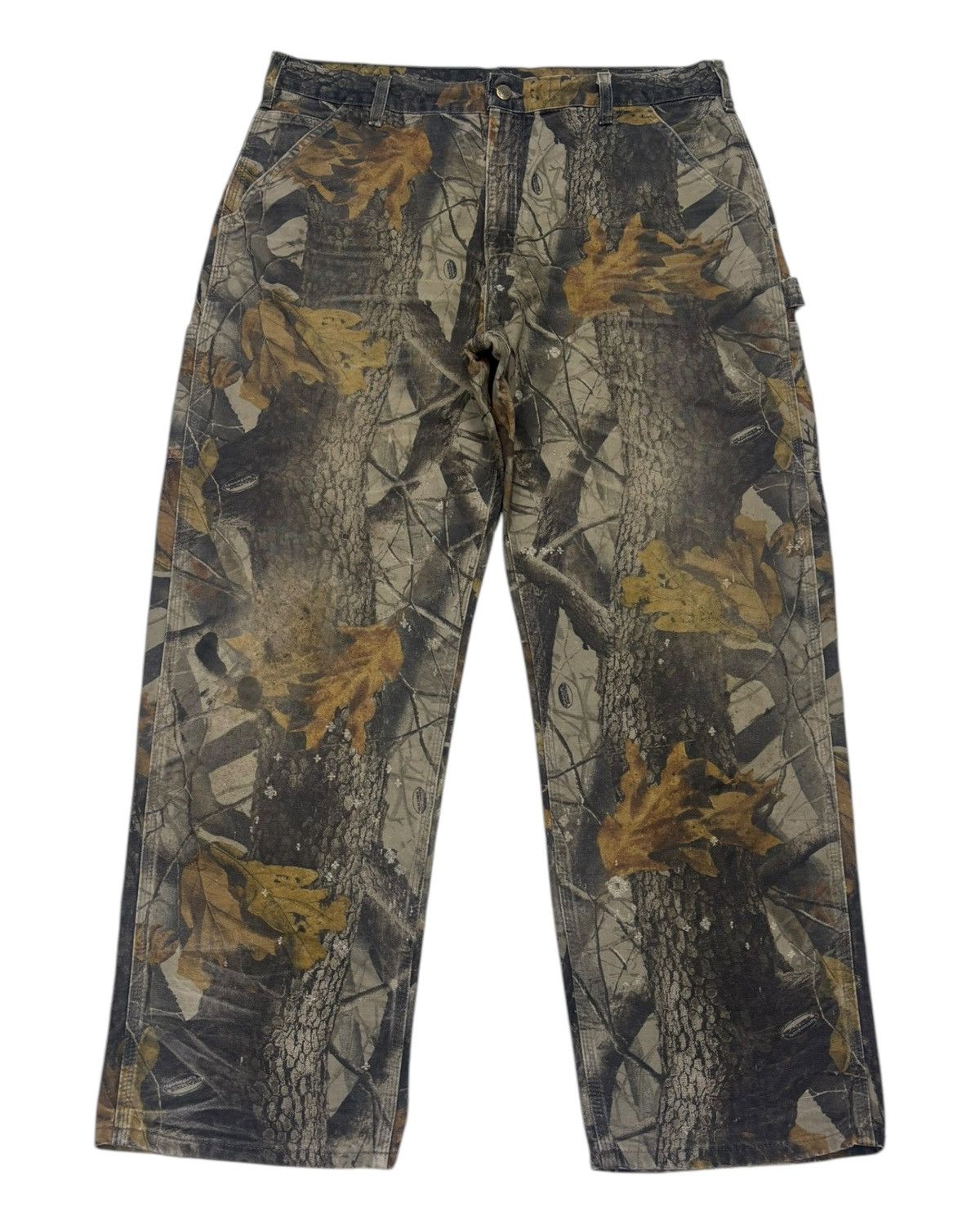 Carhartt CARHARTT REALTREE CRAZY VINTAGE CARPENTER JEANS BAGGY PANTS Size US 38 / EU 54 - 5 Thumbnail