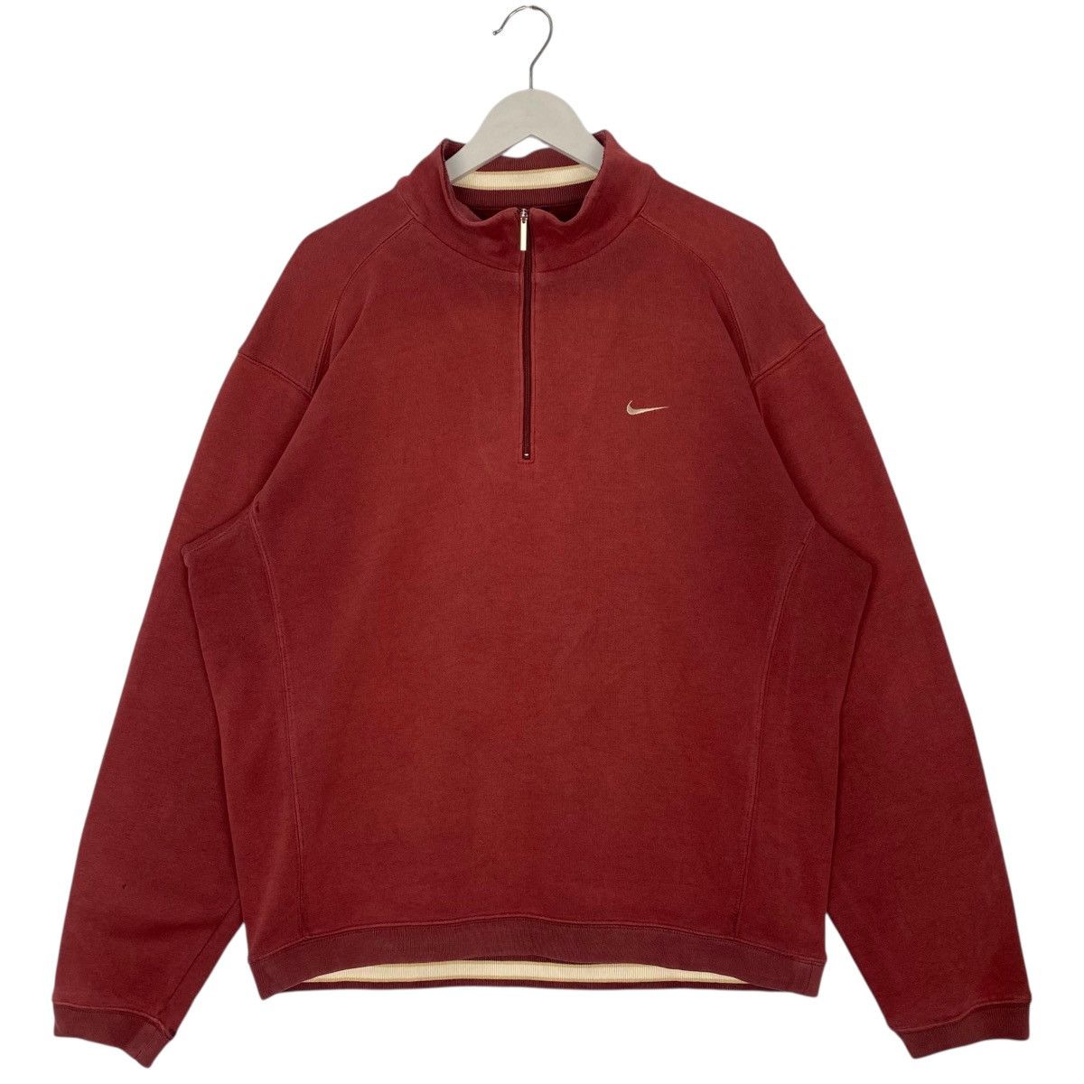 Other Vintage Nike Half Zipper Sweatshirt Red Logo Embroidery Sz L Size US L / EU 52-54 / 3 - 1 Thumbnail