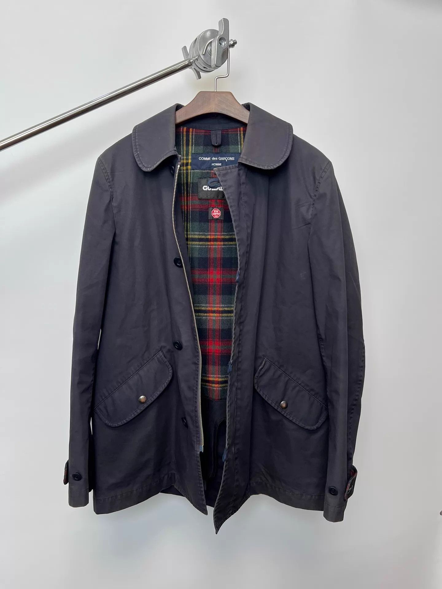 Comme des Garcons Black Button-Up Light Jacket Size M Size US M / EU 48-50 / 2 - 1 Thumbnail
