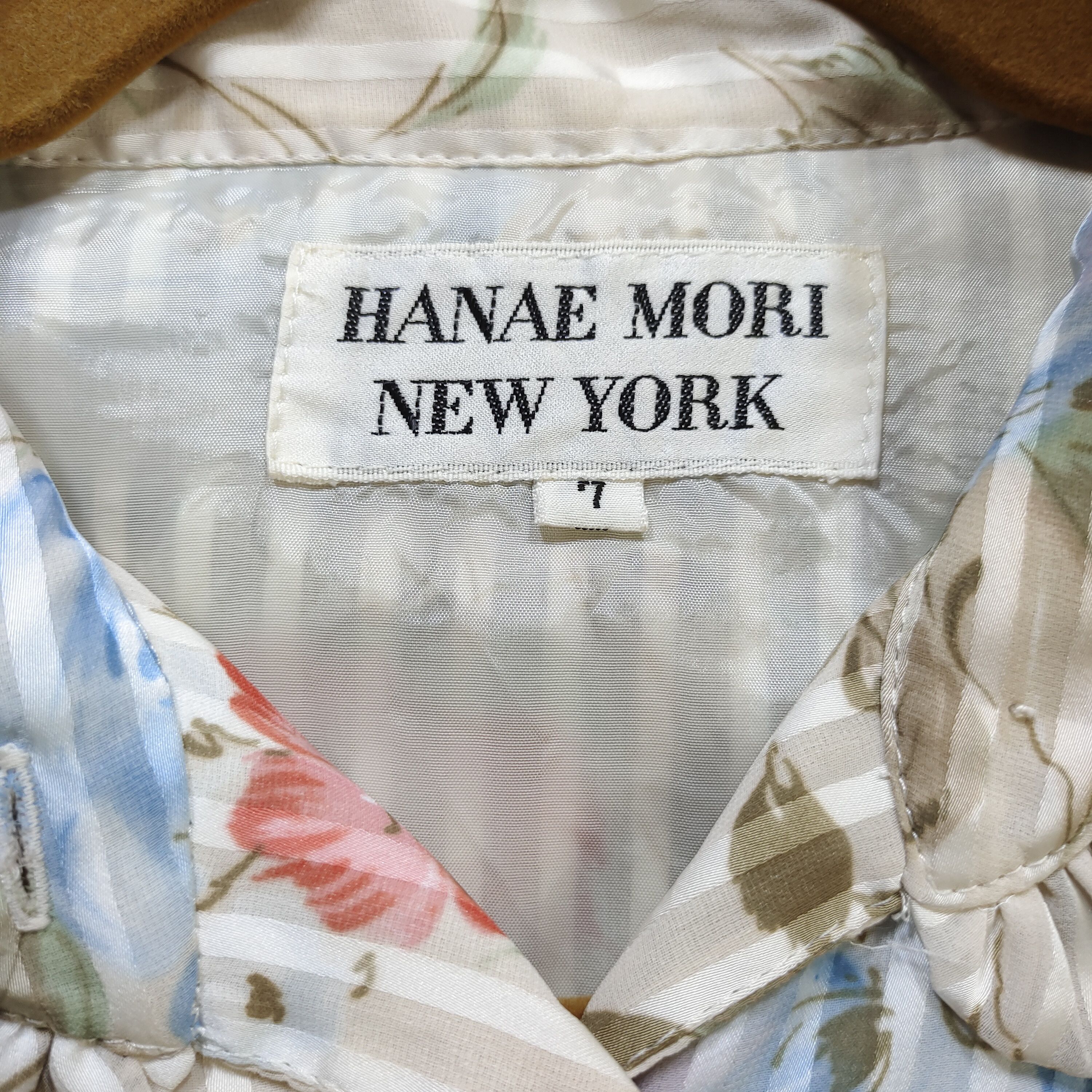 Comme des Garcons × Hanae Mori × Vintage HANAE MORI NEW YORK PLEATED MIDI DRESS Size S / US 4 / IT 40 - 4 Thumbnail