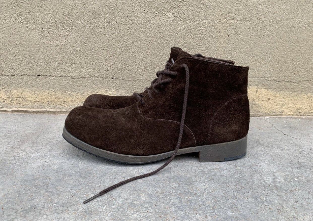 Comme des Garcons ARCHIVE 🔥 Comme Des Garcons leather Suede Chukka Boots Size US 8.5 / EU 41-42 - 2 Thumbnail