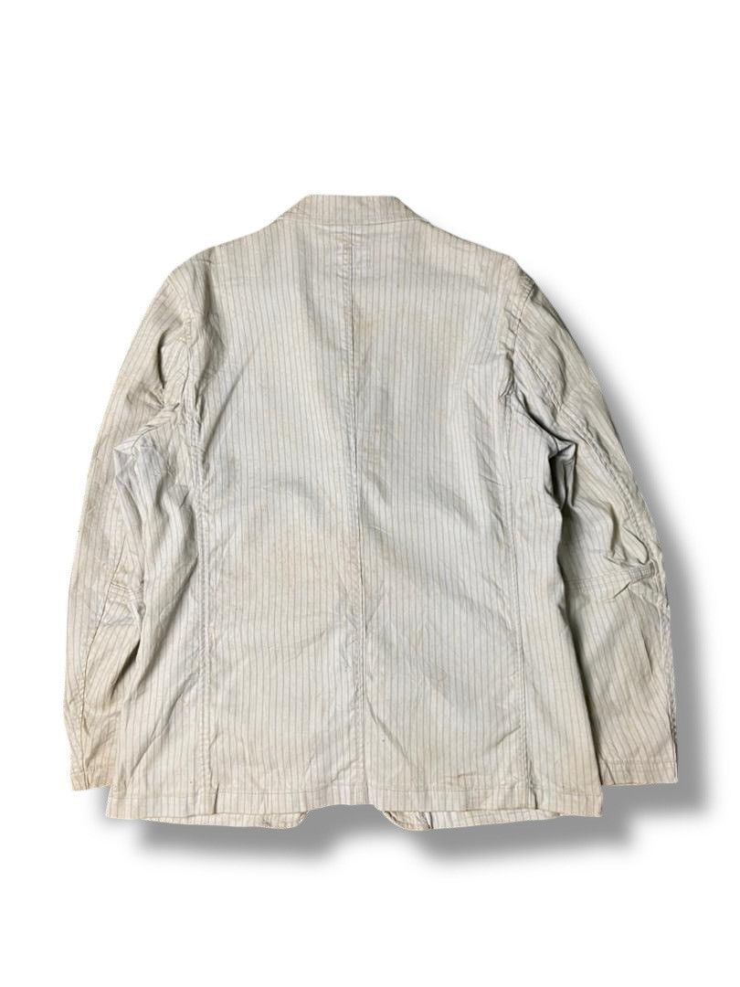 Japanese Brand Vintage RUSH HOUR Stripes Light Blazer (137) Size US XL / EU 56 / 4 - 2 Thumbnail