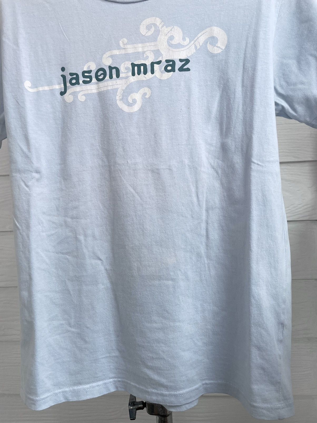 Band Tees VINTAGE 2009 JASON MRAZ THE GRATITUDE CAFE TOUR Size US M / EU 48-50 / 2 - 7 Thumbnail