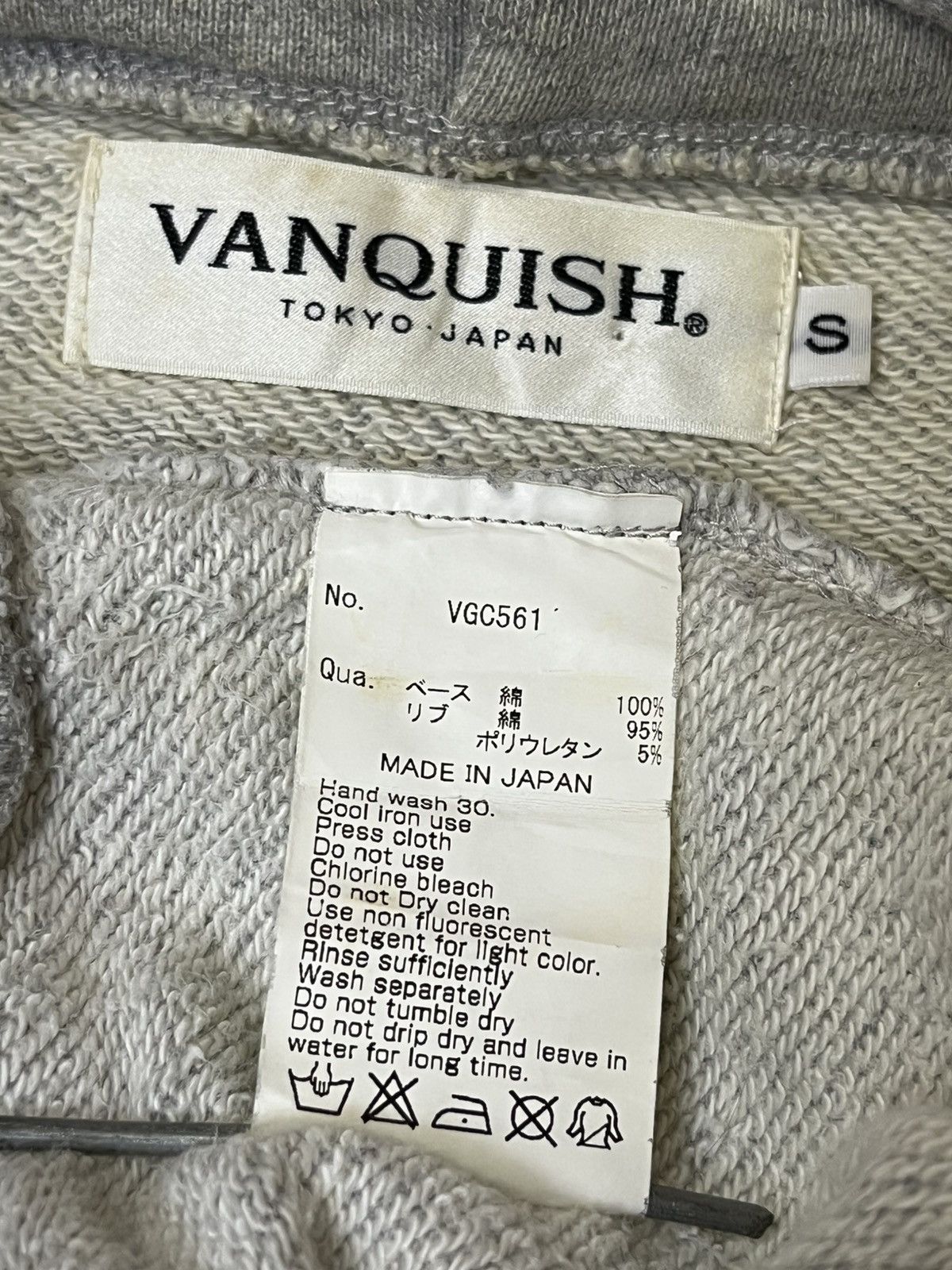 Japanese Brand Japanese archive VANQUISH give me kiss no.5 hoodies sweats Size US S / EU 44-46 / 1 - 9 Thumbnail