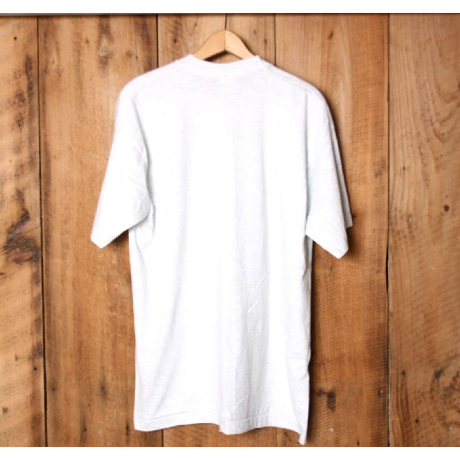Fruit Of The Loom VINTAGE Fruit of the Loom T-Shirt Crew Neck Short Sleeve XL Gray Ricky Van Shelton USA Tour Local Crew Sz. XL Mens Shirt Size US XL / EU 56 / 4 - 4 Thumbnail